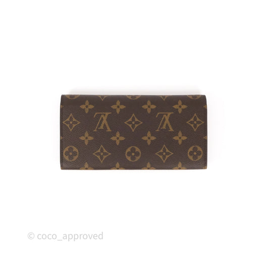 Louis Vuitton Emilie Wallet Monogram Rose Ballerine