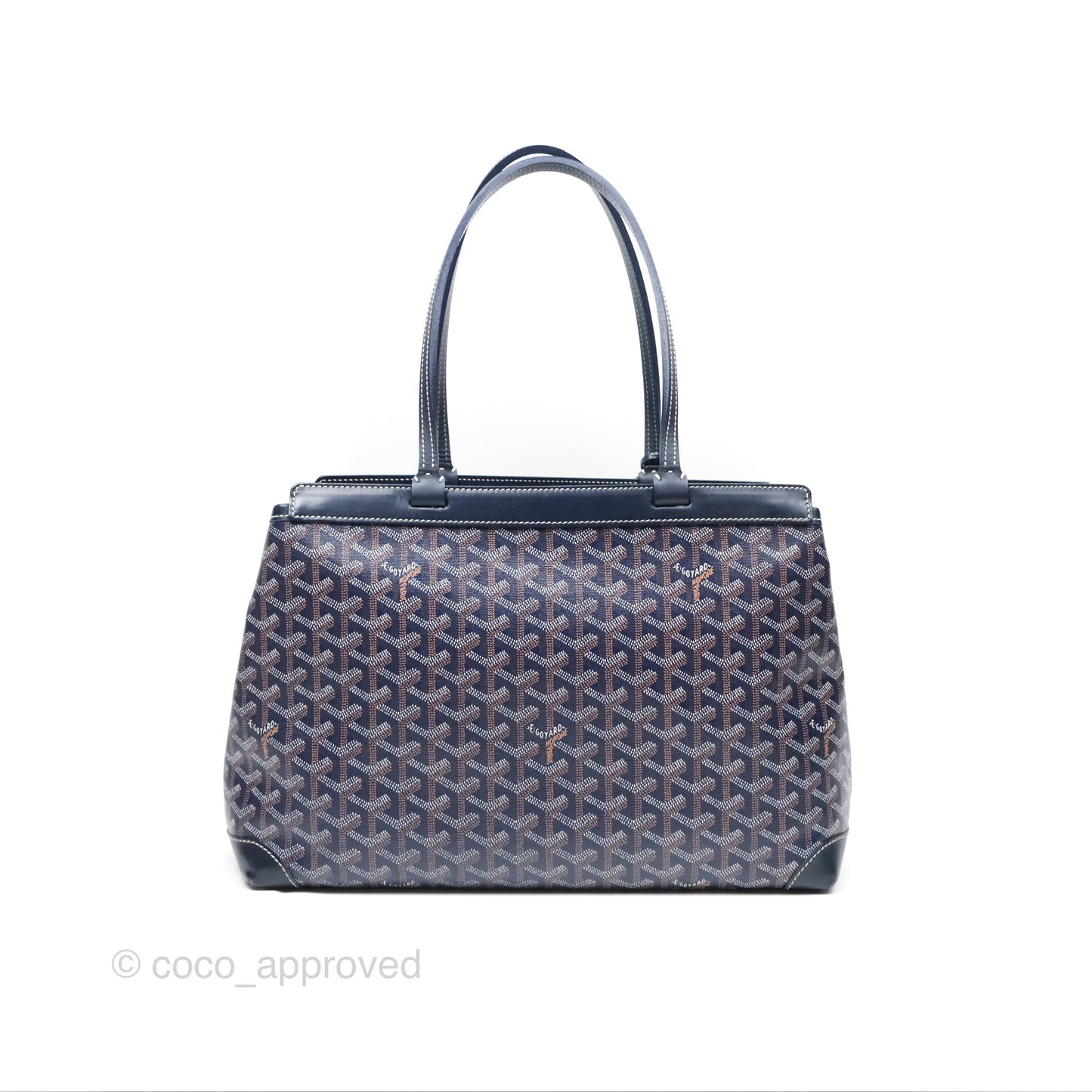 Goyard Goyardine Bellechasse PM Navy