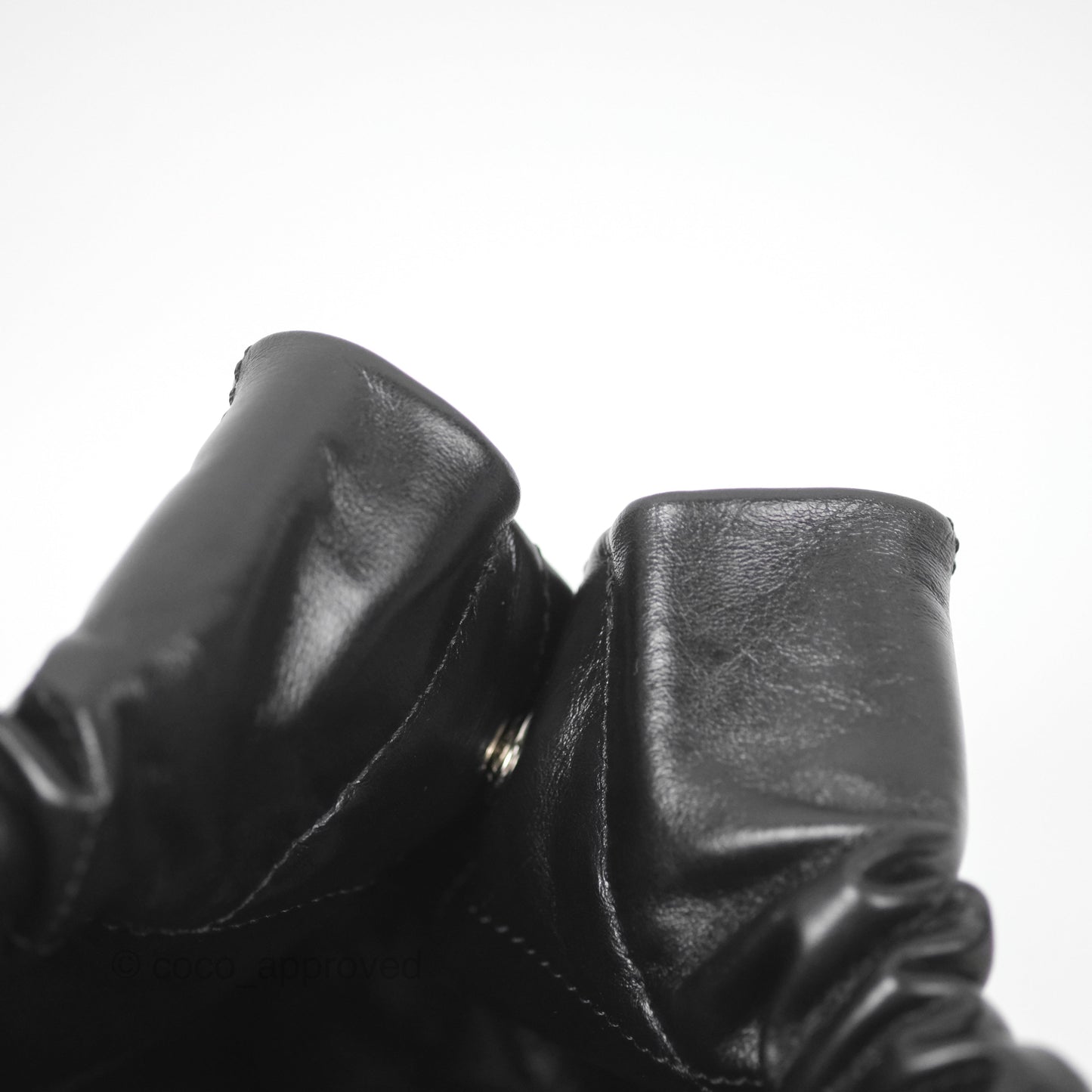 Chanel 22 Small Black Calfskin So Black Hardware