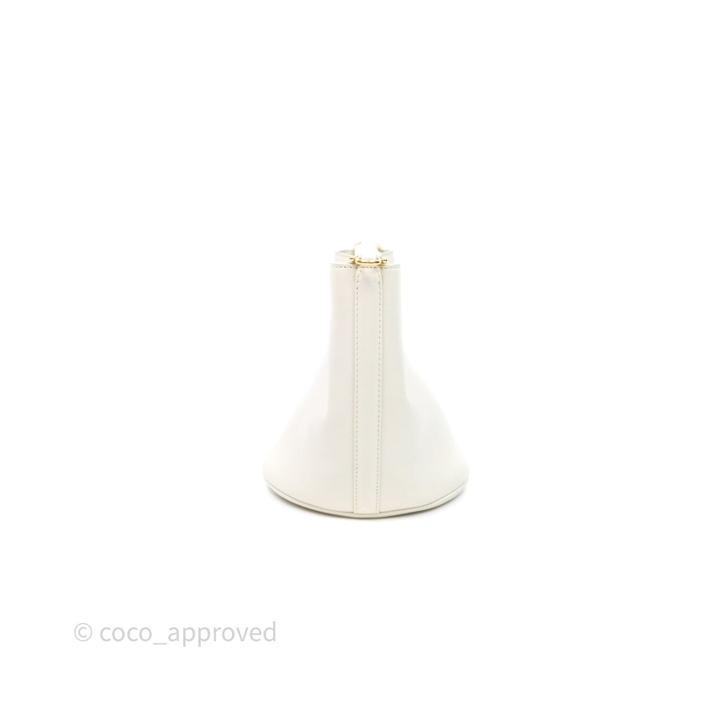 Celine Teen Bucket 16 Bag Ivory White Calfskin