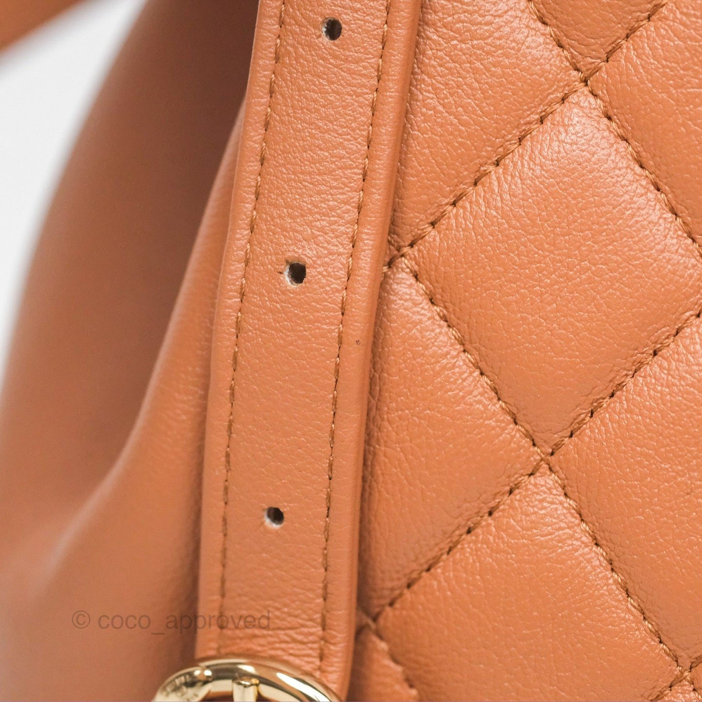 Chanel Small Duma Drawstring Backpack Camel Calfskin 24P