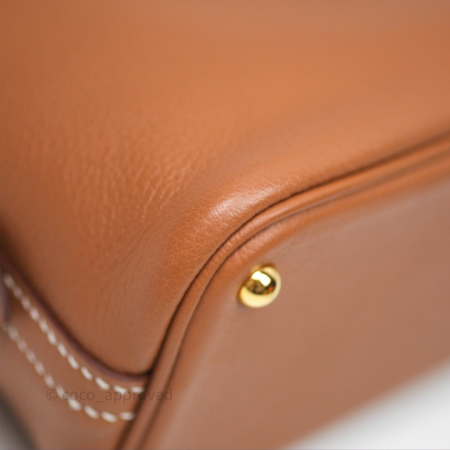 Hermès Bolide Mini 1923 Gold 37 Evercolor Gold Hardware