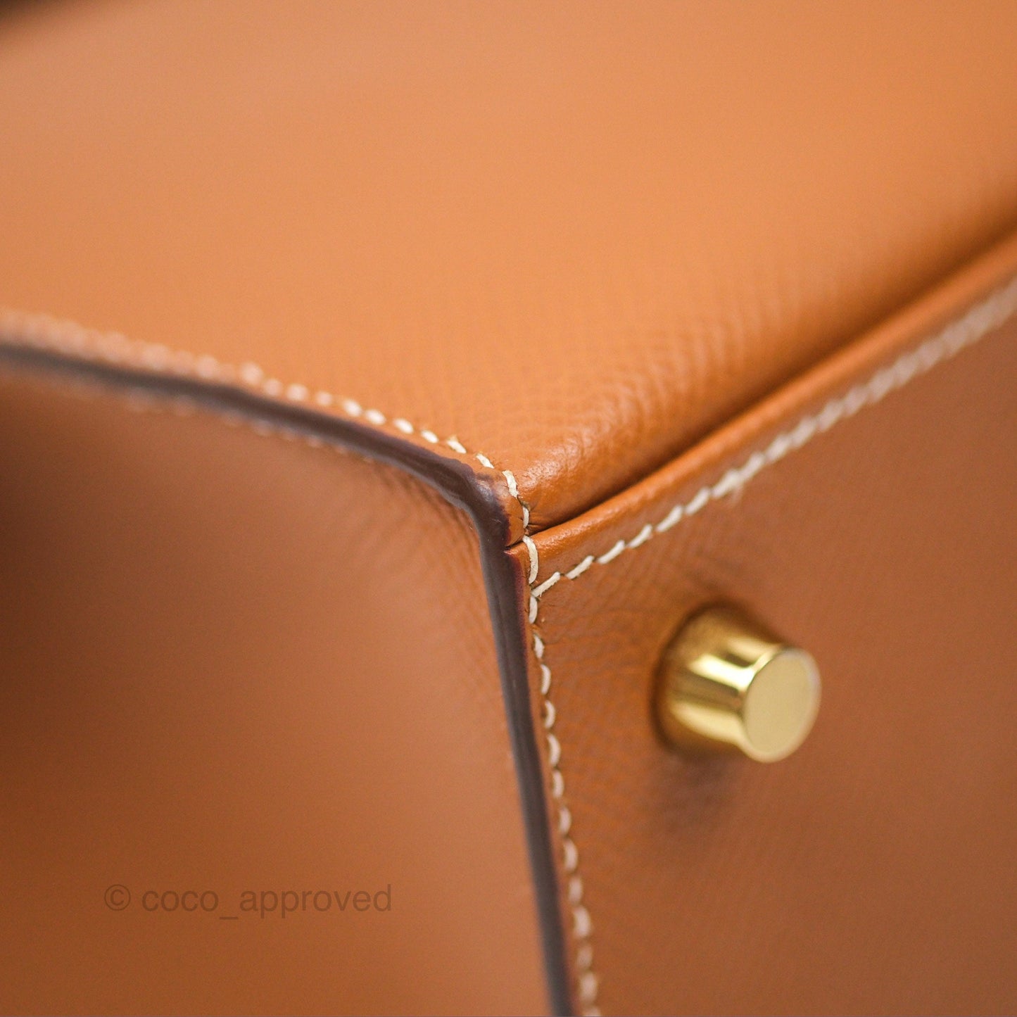 Hermès Kelly 25 Sellier Gold 37 Epsom Gold Hardware