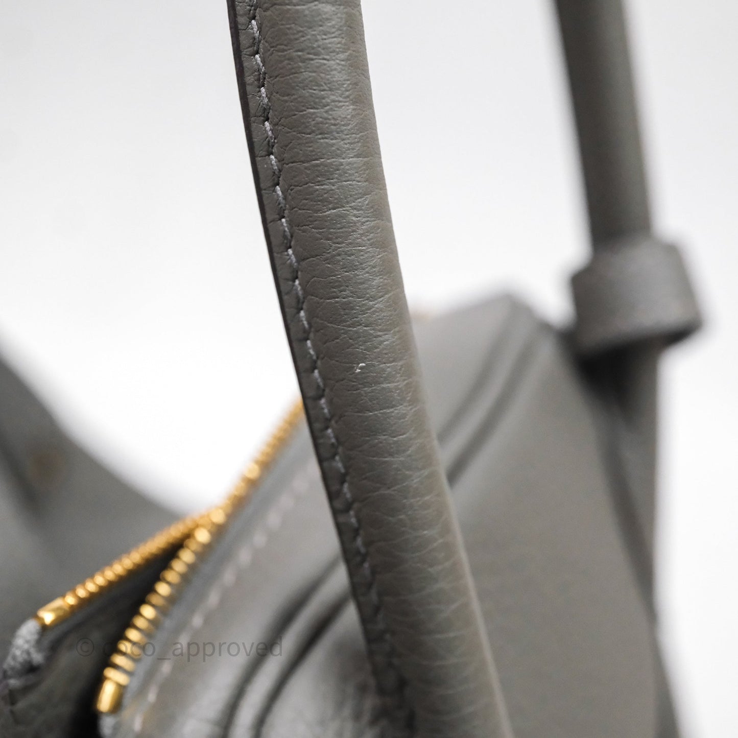 Hermès Lindy 26 Taurillion Clemence Gris Meyer 0L Gold Hardware