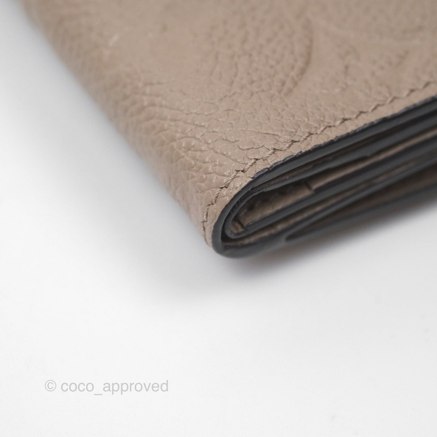Louis Vuitton Zoé Wallet Monogram Empreinte Leather Turtledove