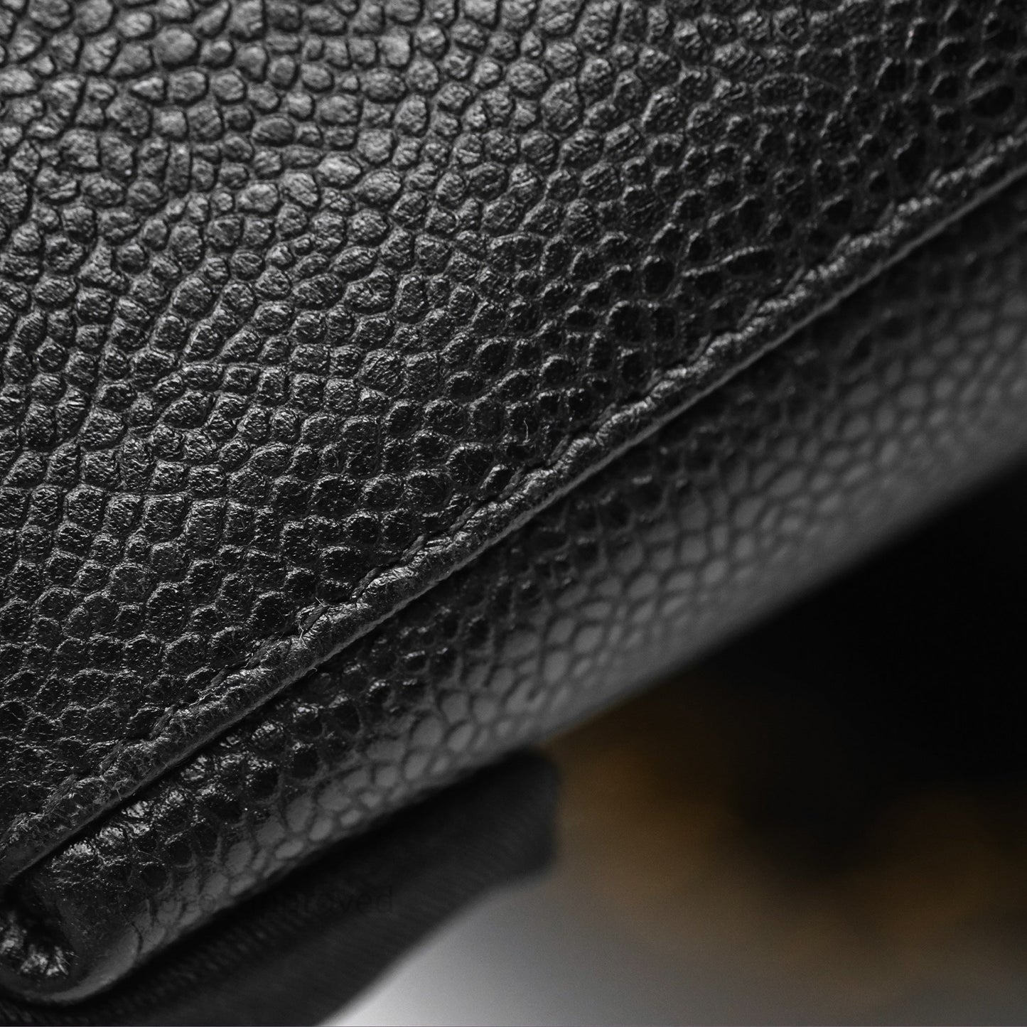 Chanel Vintage Tote Black 24K Gold Hardware