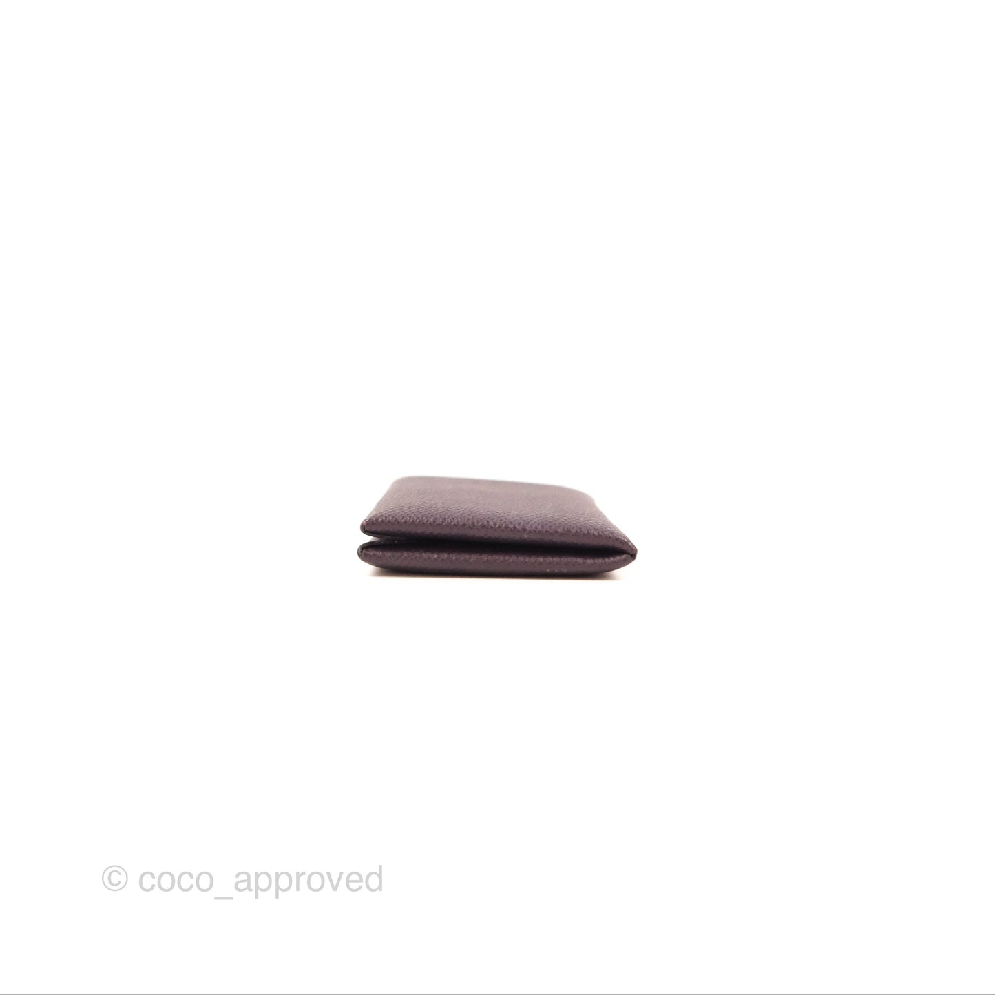 Hermès Calvi Card Holder Rouge Sellier Epsom