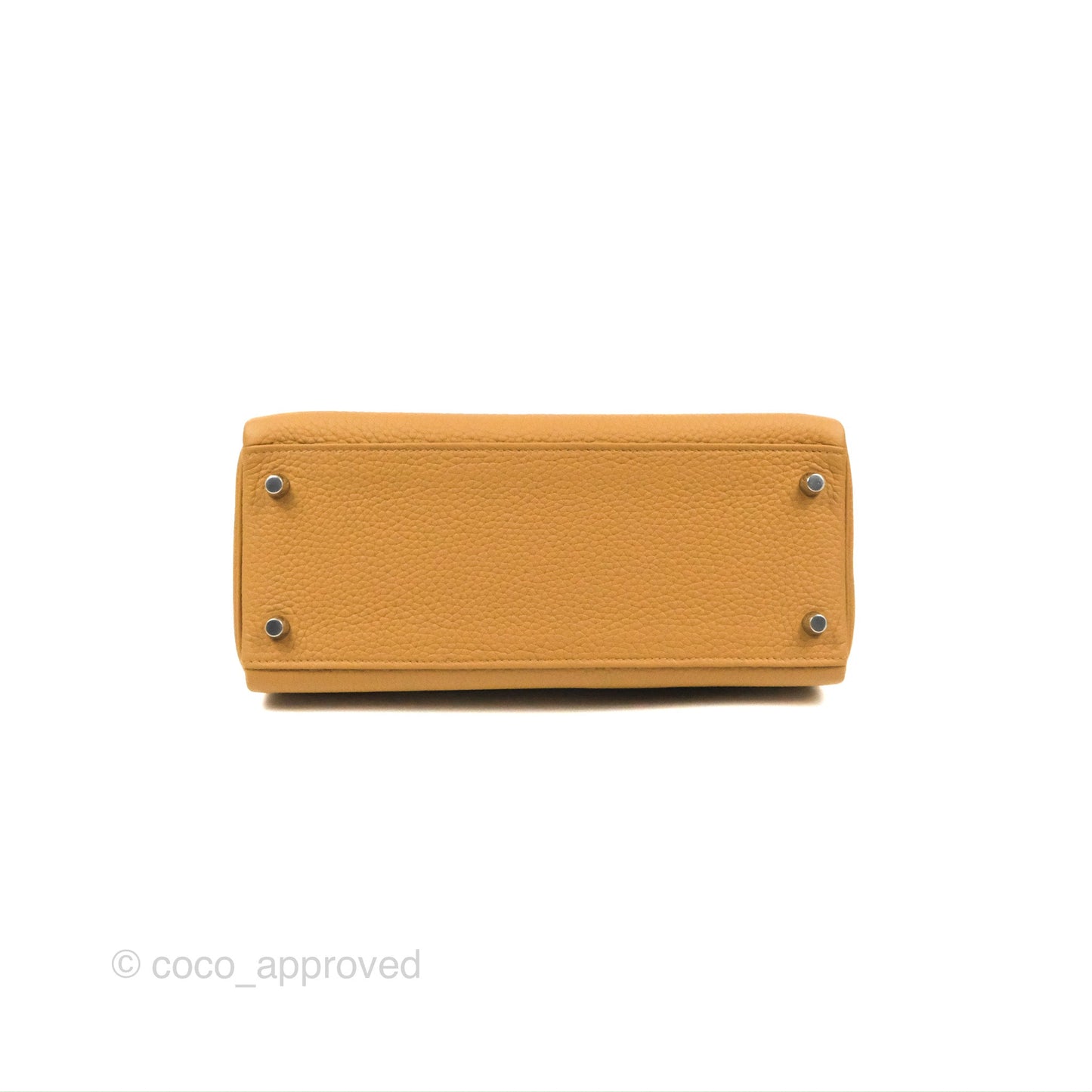 Hermès Kelly 28 Biscuit 48 Clemence Palladium Hardware