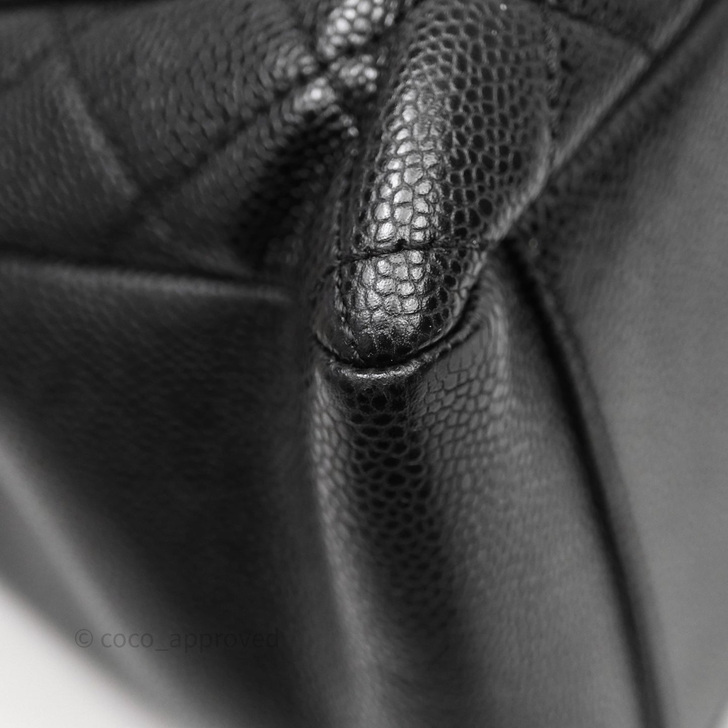 Chanel GST Black Caviar Gold Hardware