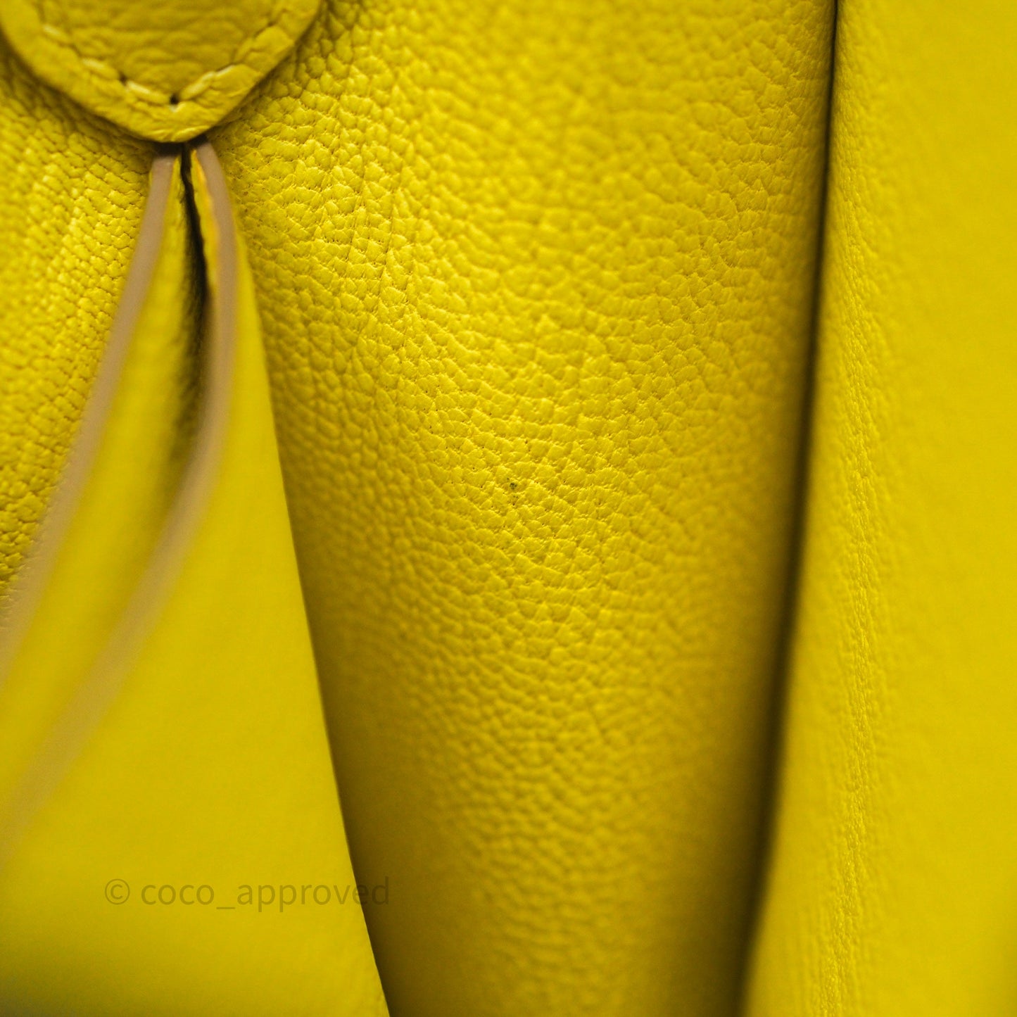 Hermès Roulis Mini 18 Lime 9R Evercolor Gold Hardware