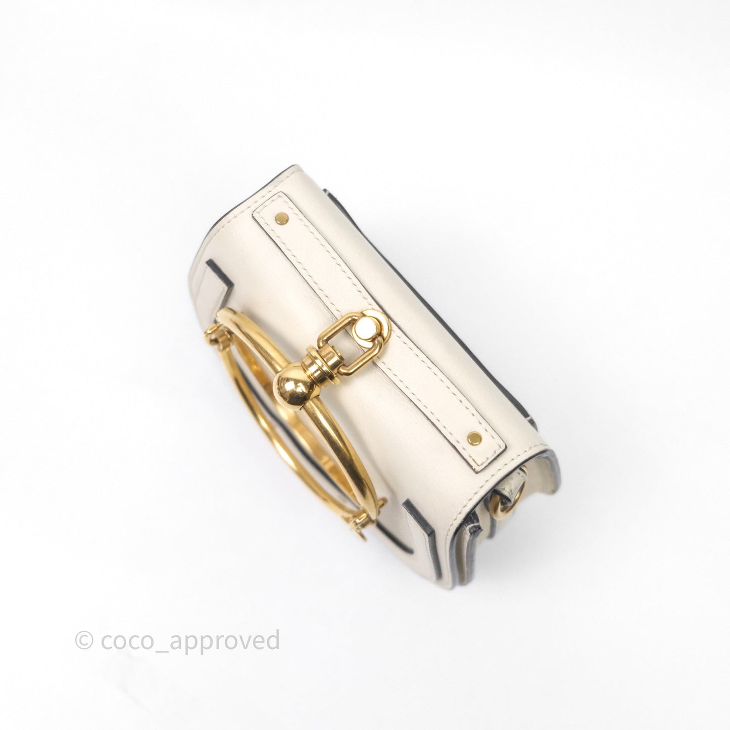 Chloé Nile Crossbody Bag White Calfskin