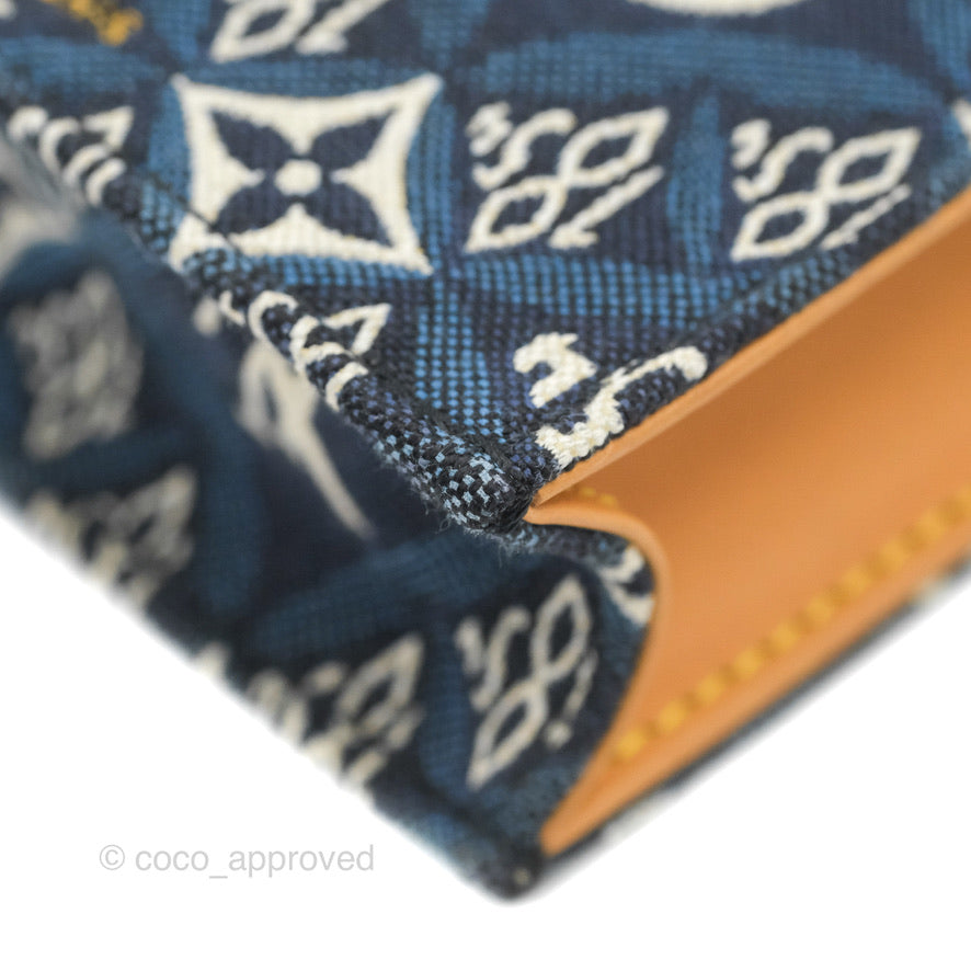 Louis Vuitton Petit Sac Plat Bag Denim Since 1854