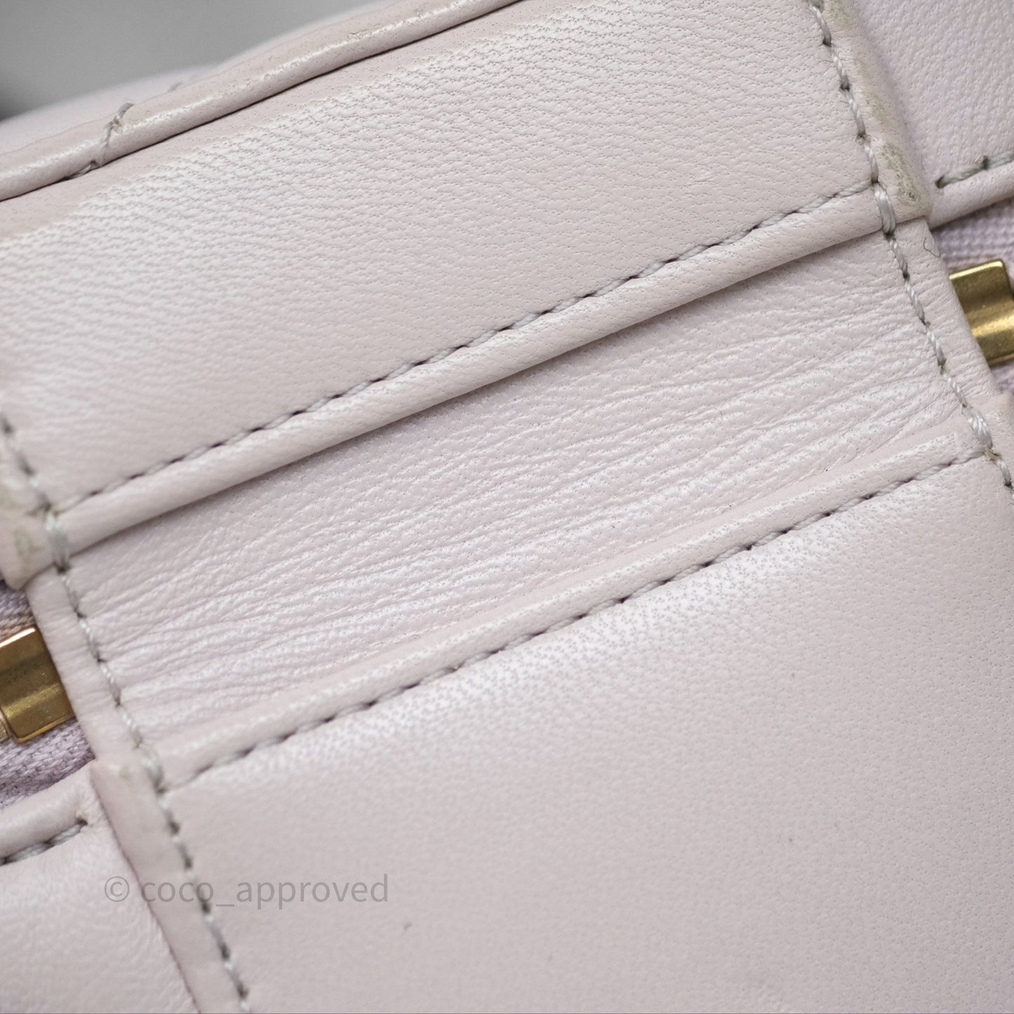 Chanel Trendy CC Vanity Case Lilac Lambskin Gold Hardware