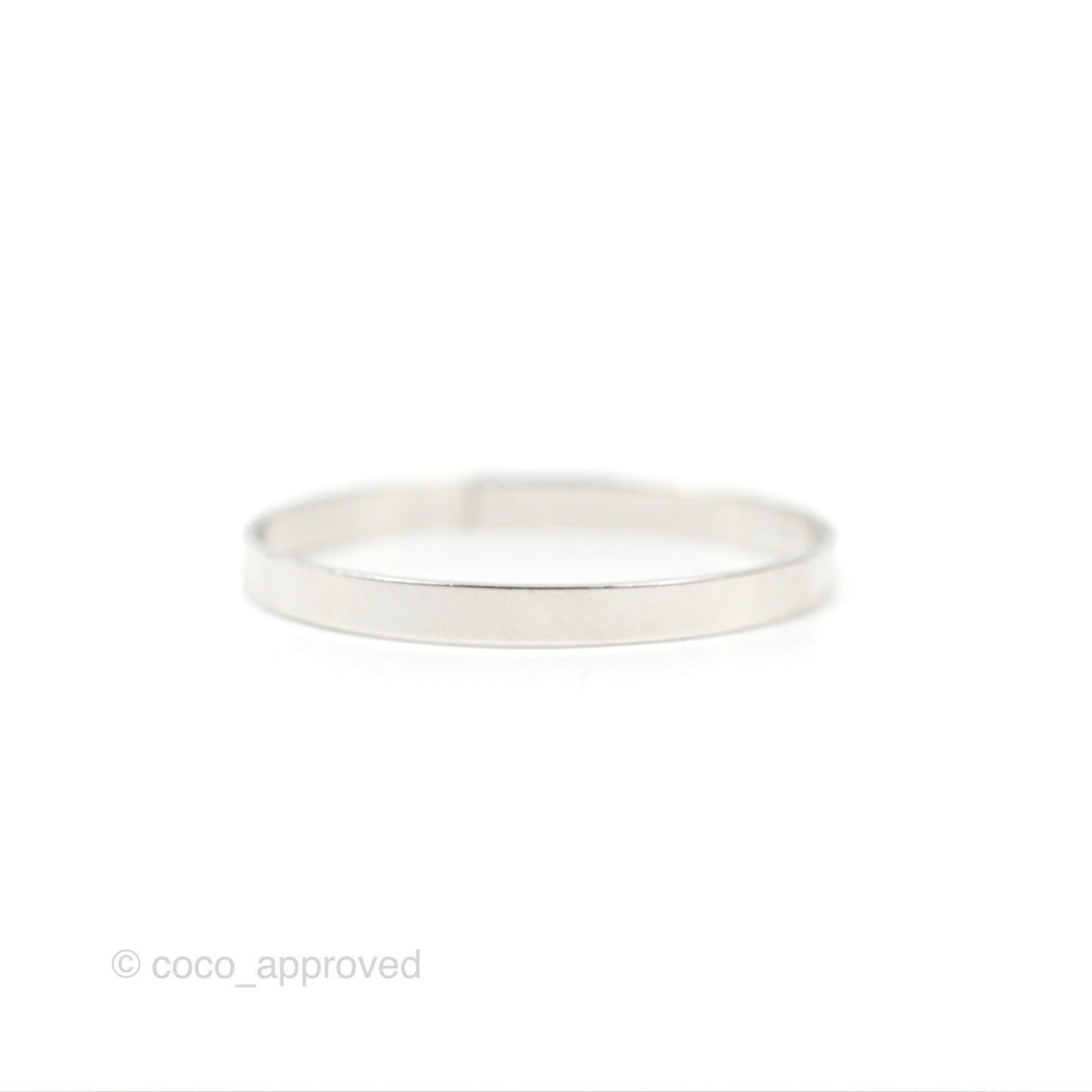 Hermès Kelly Bracelet PM 4 Diamonds White Gold