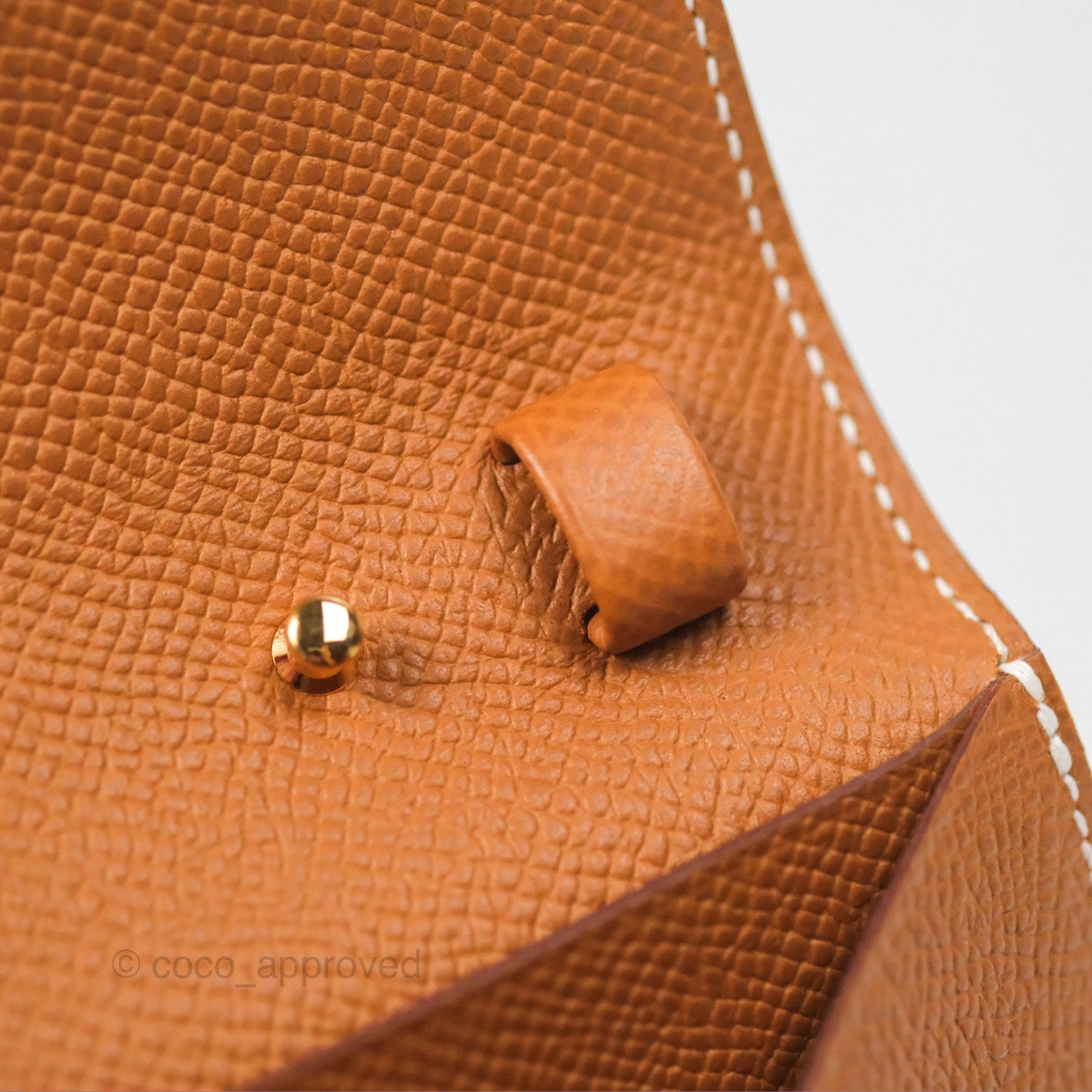 Hermès Clic 16 Wallet On Chain Gold Epsom Gold Hardware