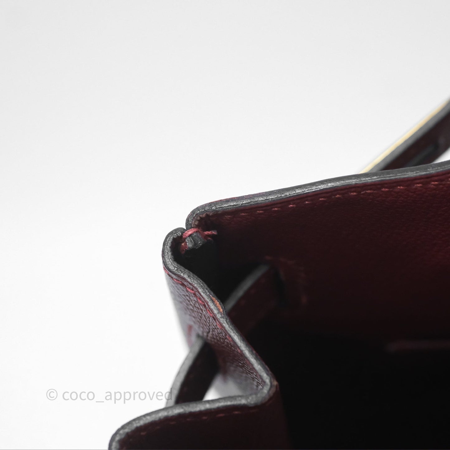 Hermès Birkin 30 Retourne Rouge H 55 Epsom Gold Hardware