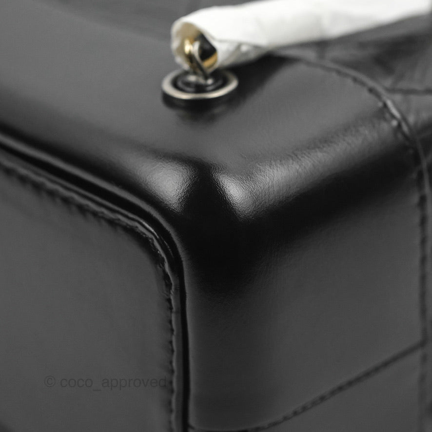Chanel Small Gabrielle Backpack Black Aged Calfskin