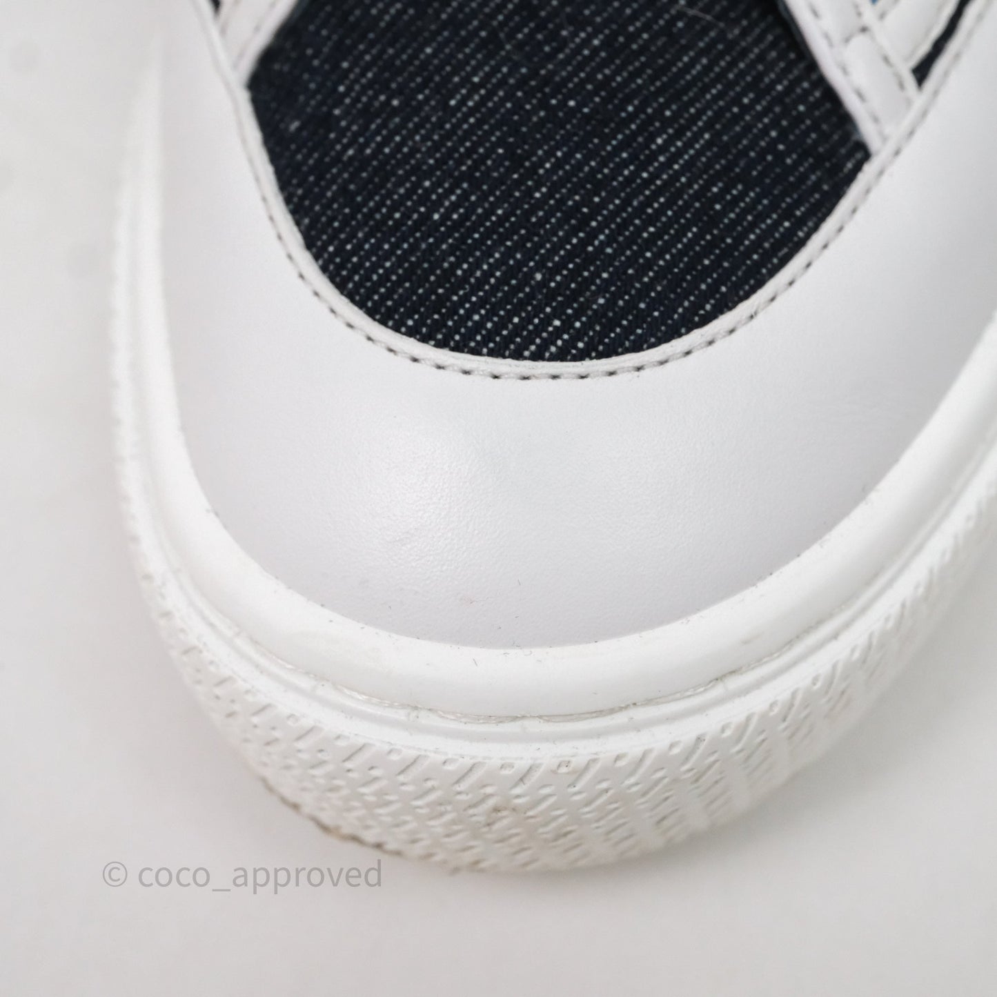 Hermès Denim Sneakers Size 37.5