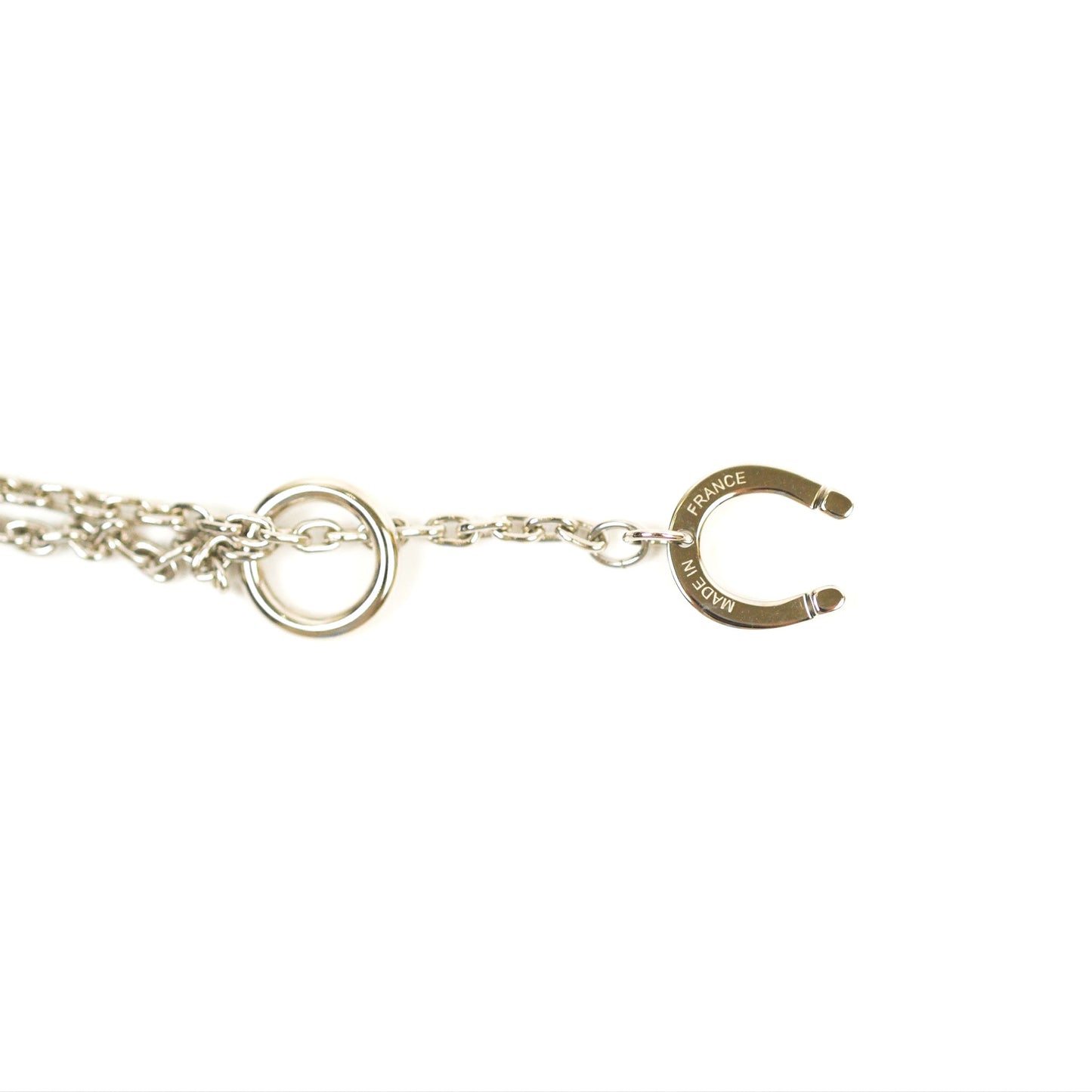 Hermès Cheval Necklace Burn Palladium Hardware