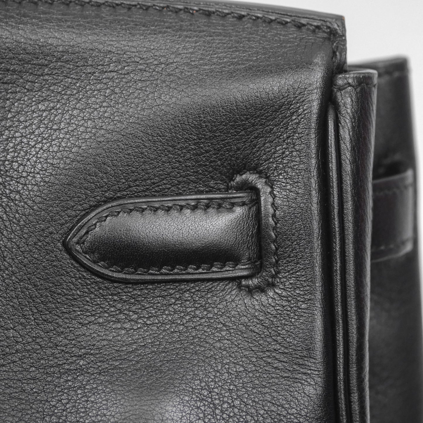 Hermès Birkin 30 Noir 89 Evergrain Palladium Hardware