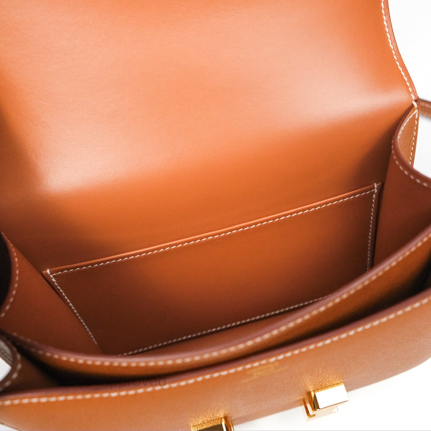 Hermès Constance Mini 18 Gold Epsom Gold Hardware