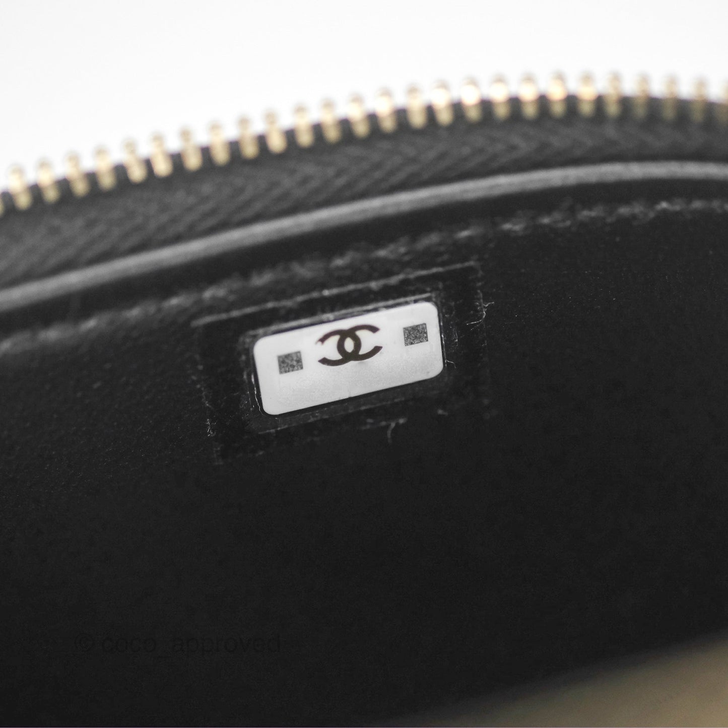 Chanel Vanity Rectangular Top Handle Black Lambskin Aged Gold Hardware