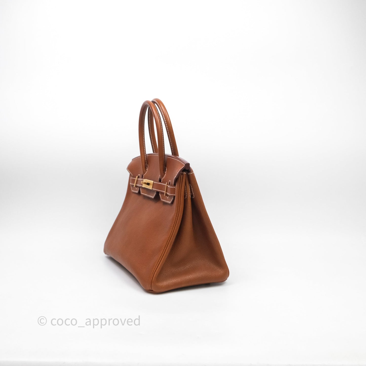 Hermes Birkin 30 Barenia Fauve Gold Hardware