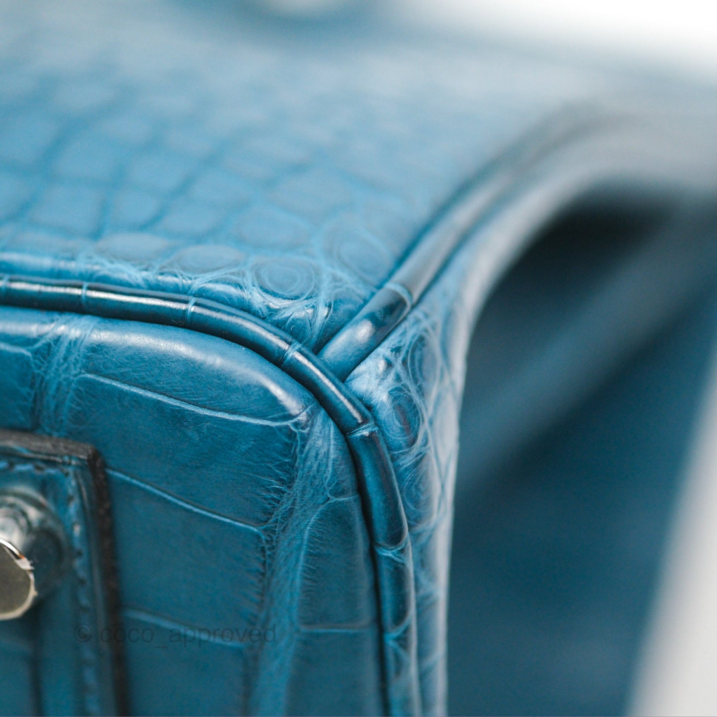 Hermès Birkin 30 Retourne Colvert Matte Niloticus Crocodile Palladium Hardware