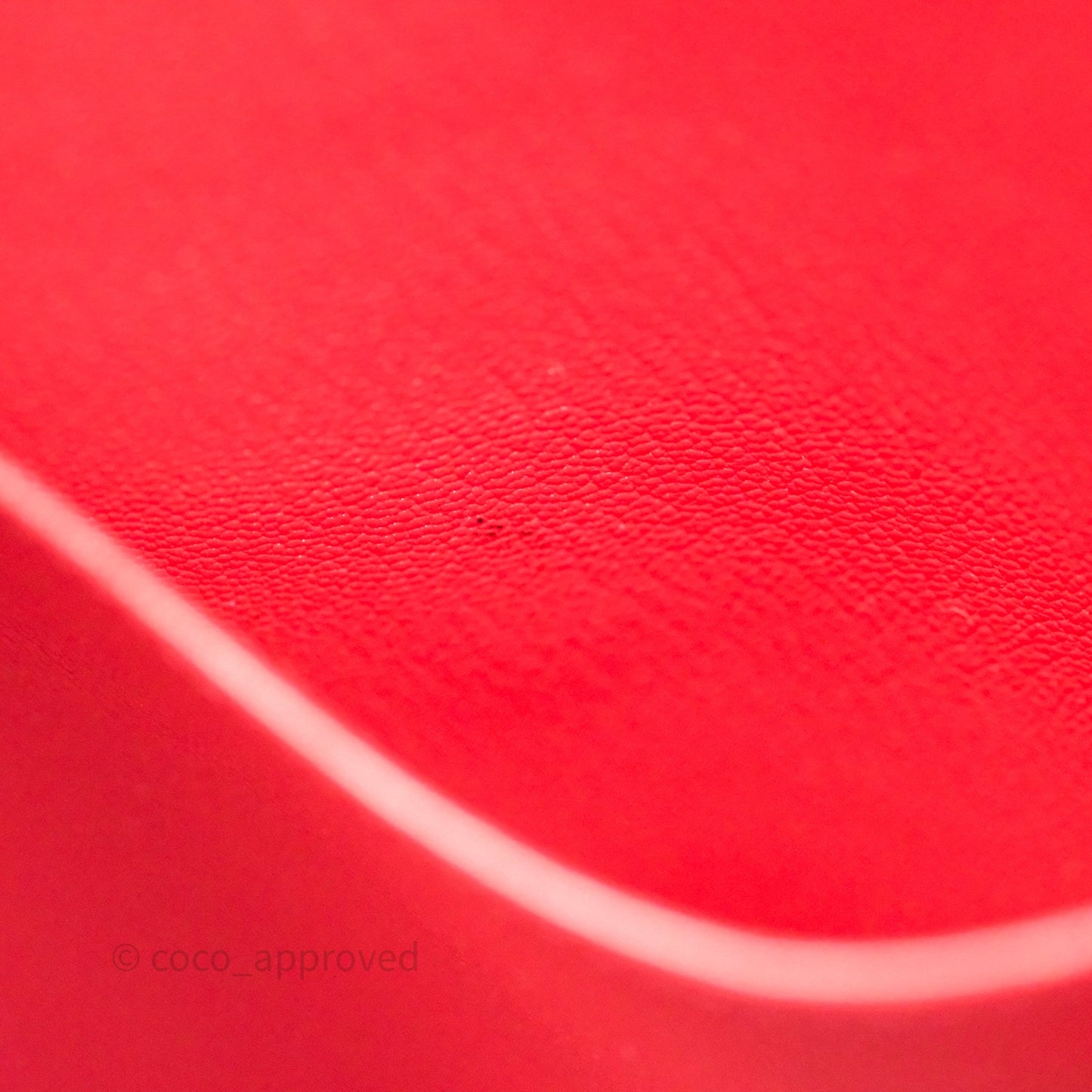 Hermès Kelly 35 Retourne Red Togo Palladium Hardware