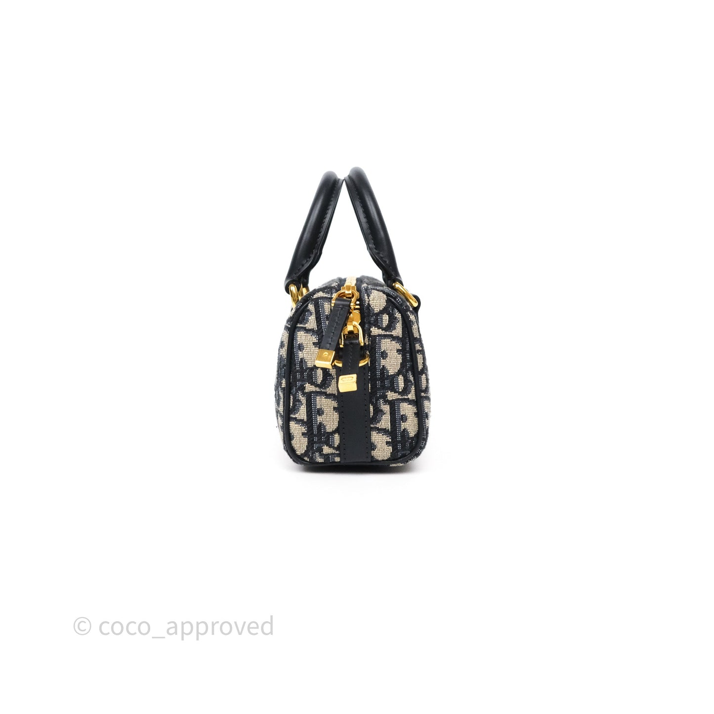 Dior Groove 17 Nano Bag Blue Dior Oblique Jacquard