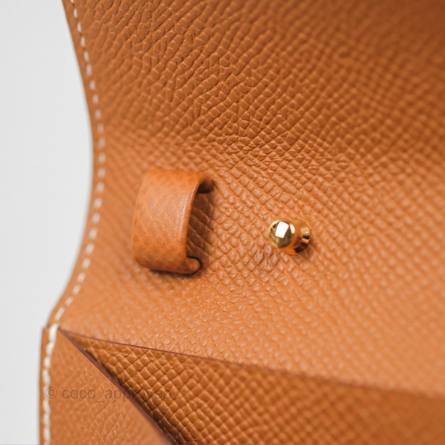 Hermès Clic 16 Wallet On Chain Gold Epsom Gold Hardware