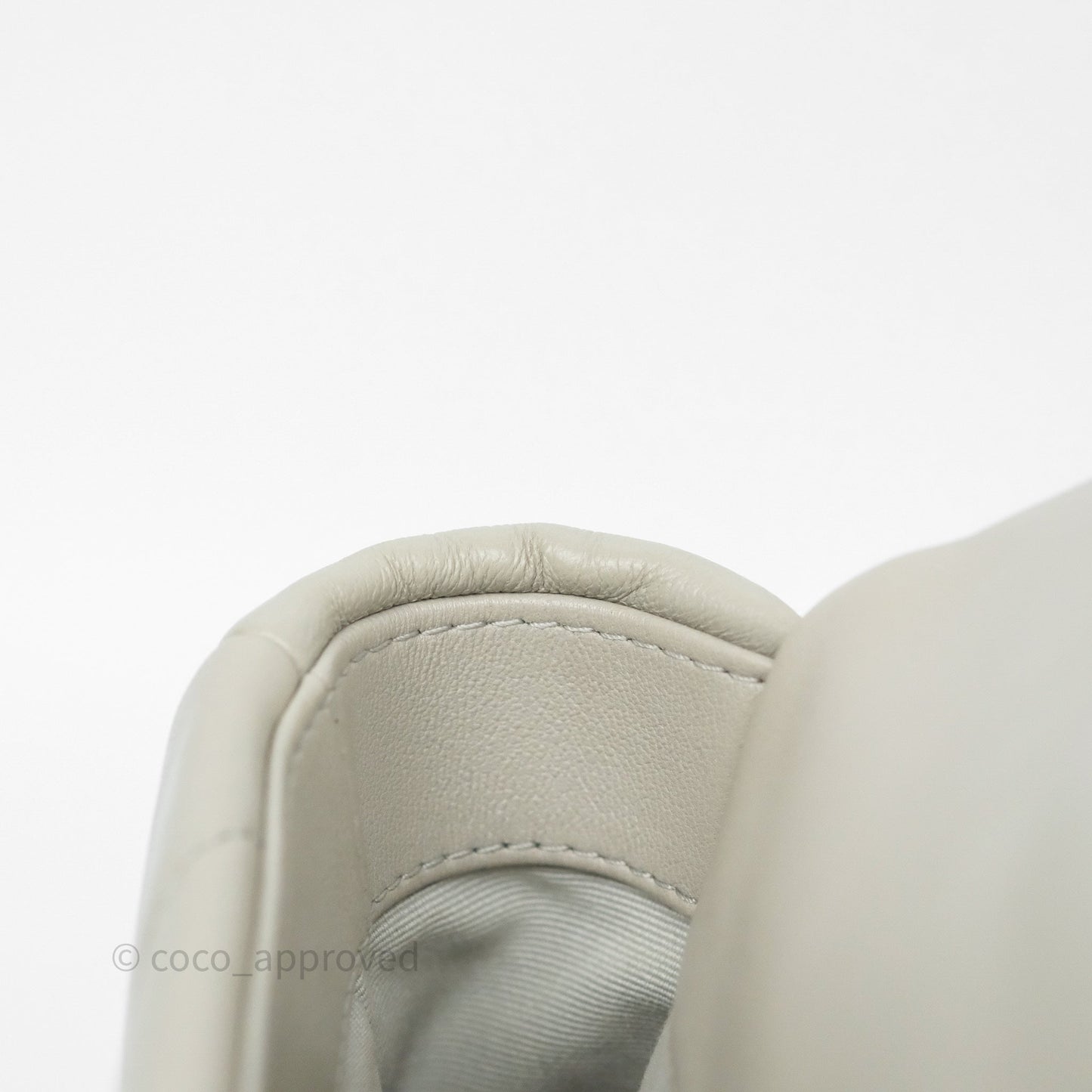 Chanel 19 Small Sage Grey Mixed Hardware