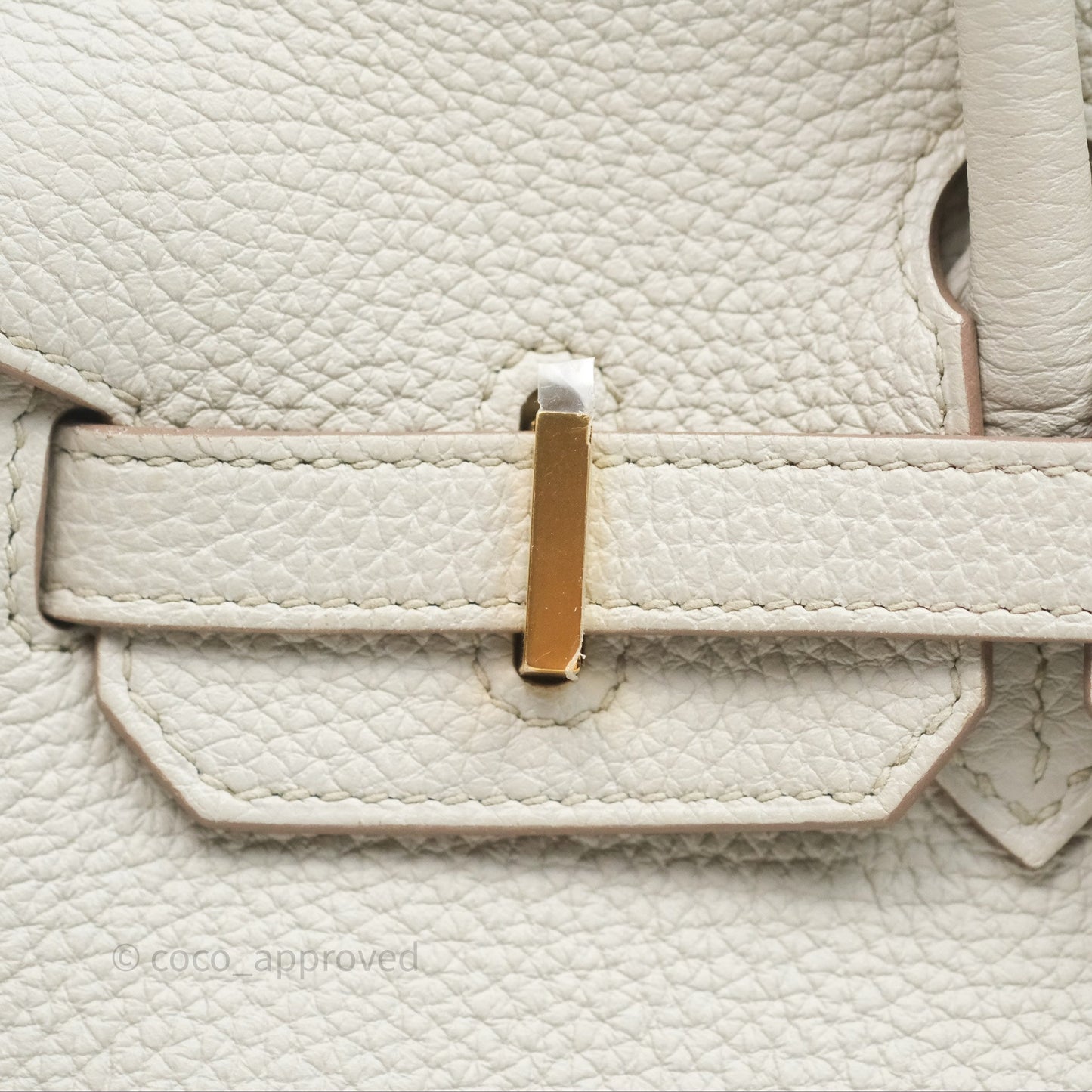 Hermès Birkin 25 Retourne Beton Togo Gold Hardware