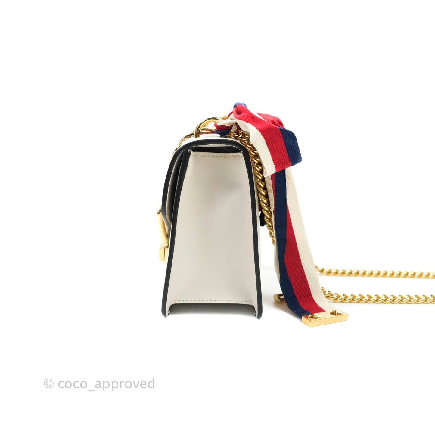 Gucci Sylvie Mini White Calfskin Bag⁣ ⁣⁣⁣⁣⁣⁣⁣⁣⁣⁣⁣⁣⁣⁣⁣⁣