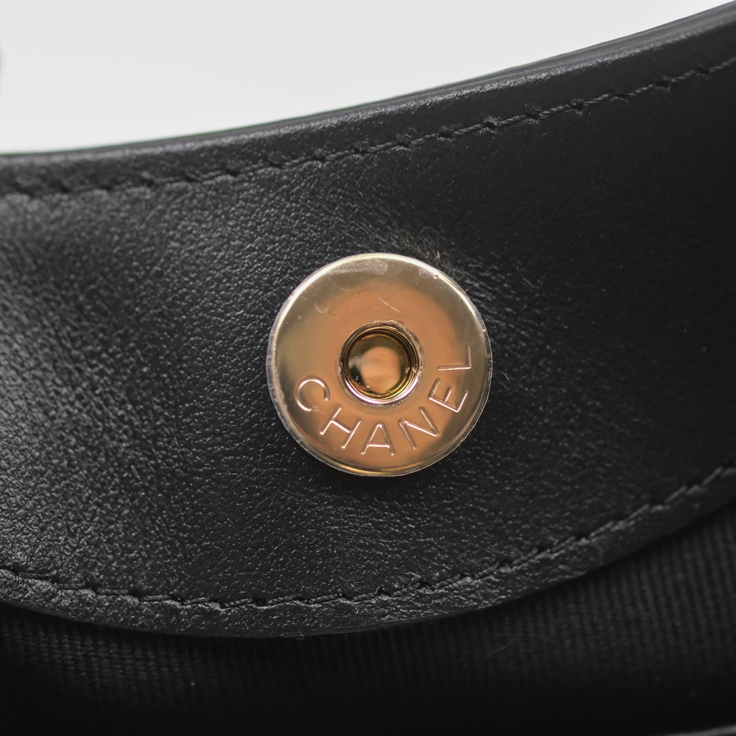 Chanel Nano 31 Black Shiny Calfskin Gold Hardware