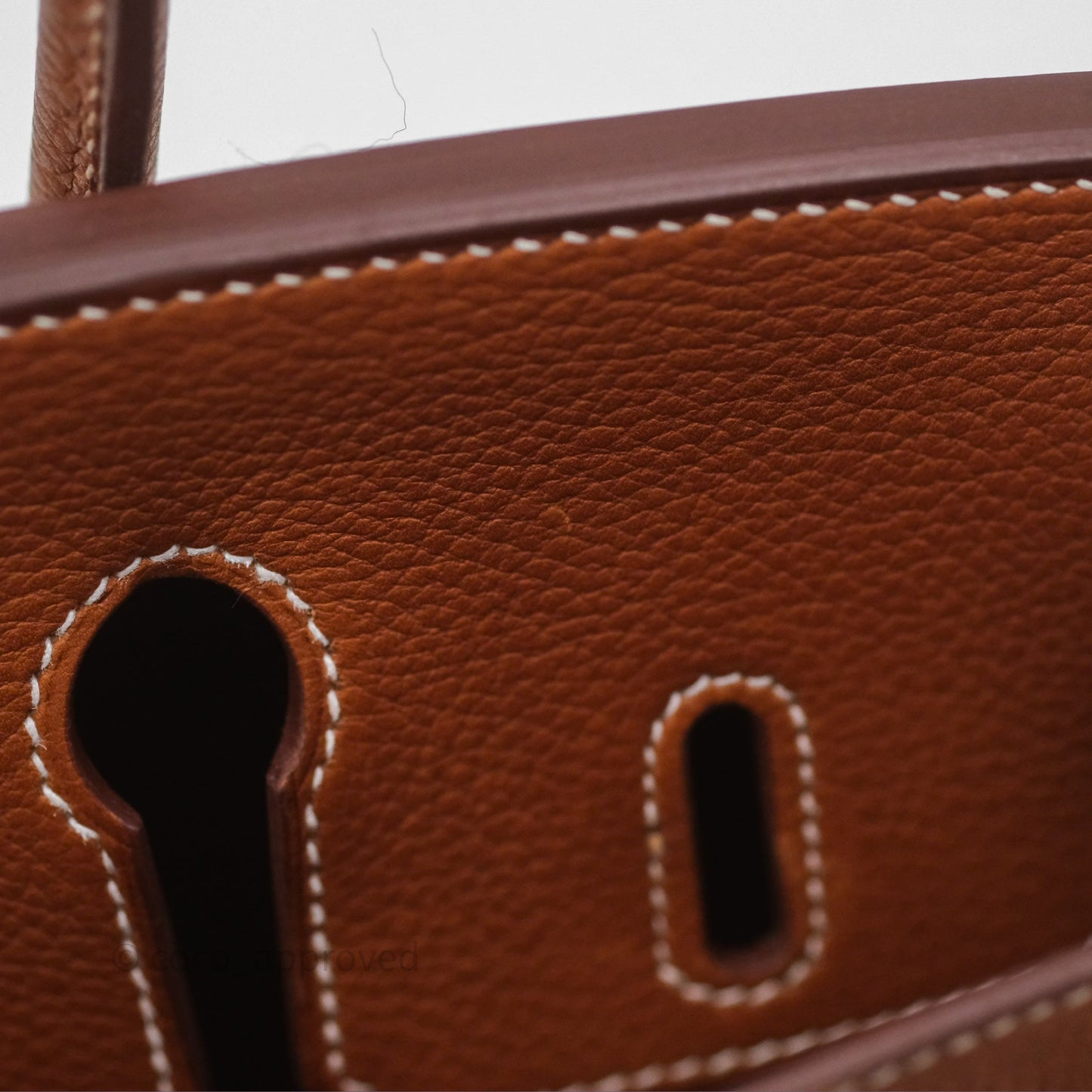Hermès Birkin 25 Retourne Fauve 34 Barenia Gold Hardware