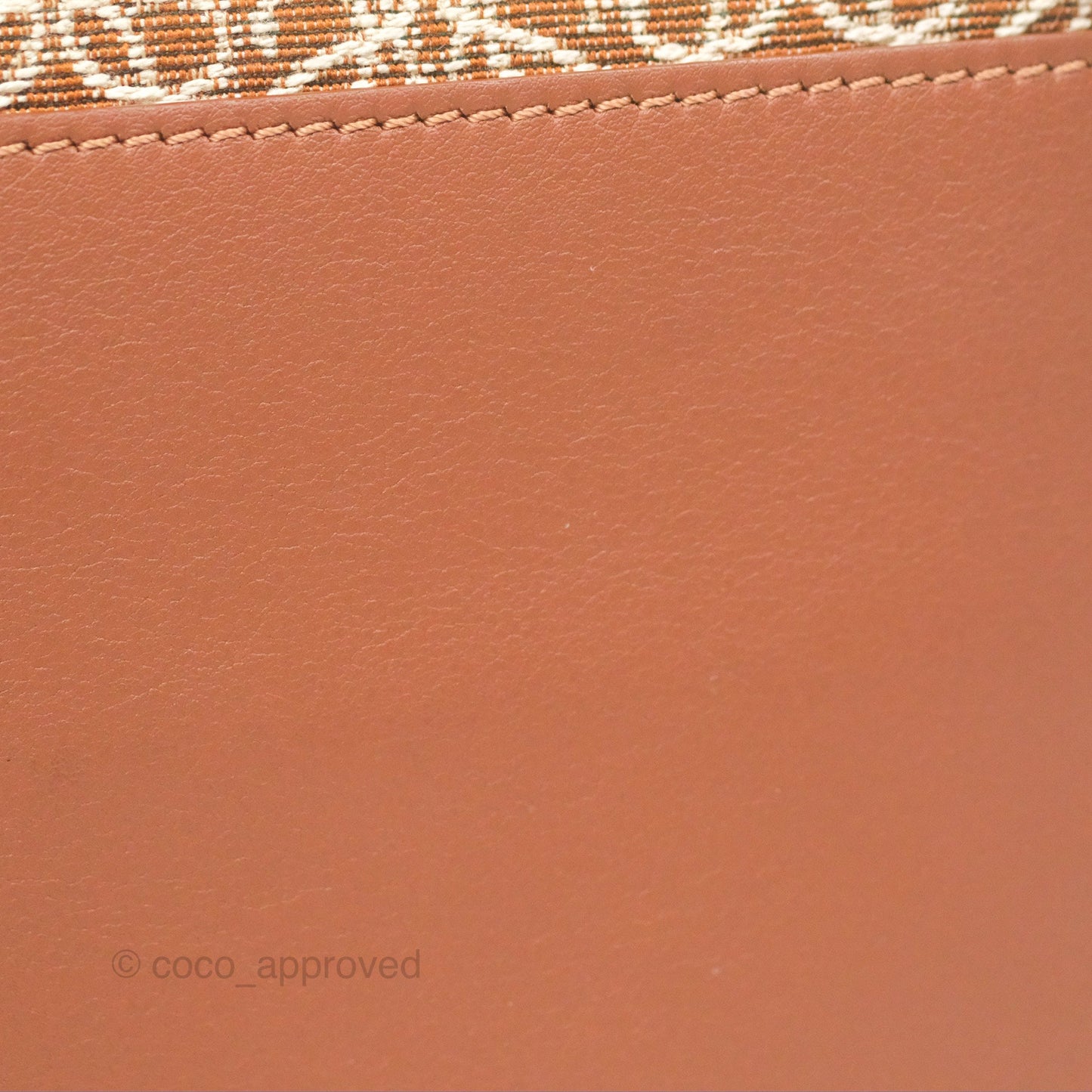 Loewe Small Cubi bag in Anagram Jacquard & Calfskin Tan Pecan