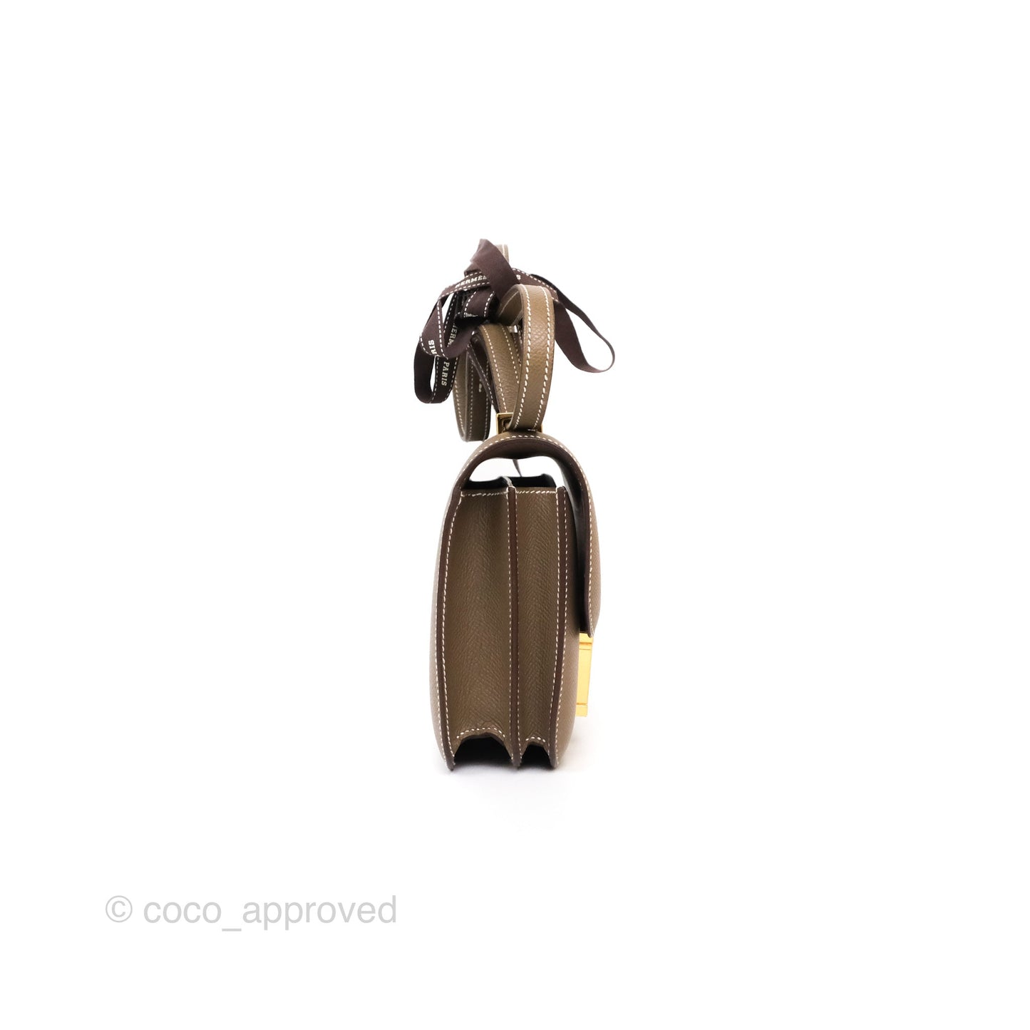 Hermès Constance Mini 18cm Mirror Etoupe Epsom Gold Hardware