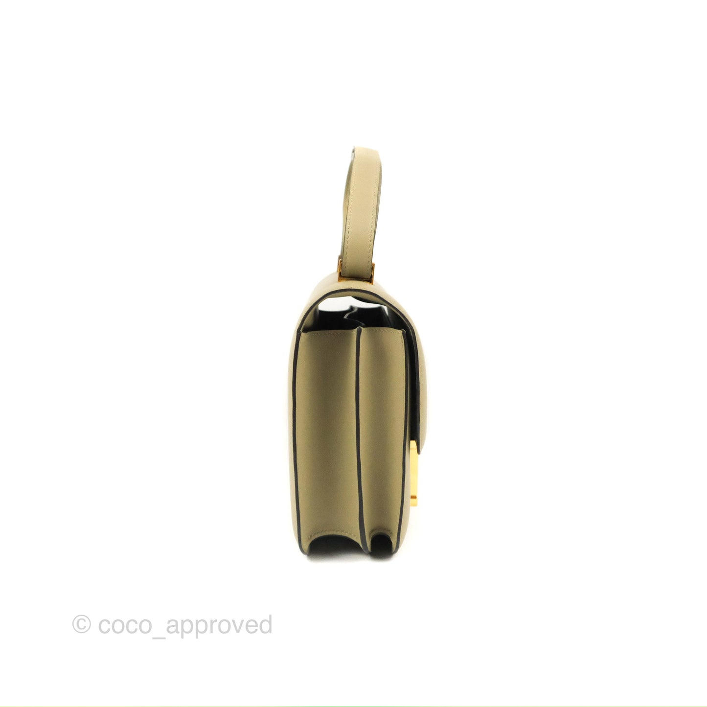 Hermès Constance 24 Sauge Swift Gold Hardware