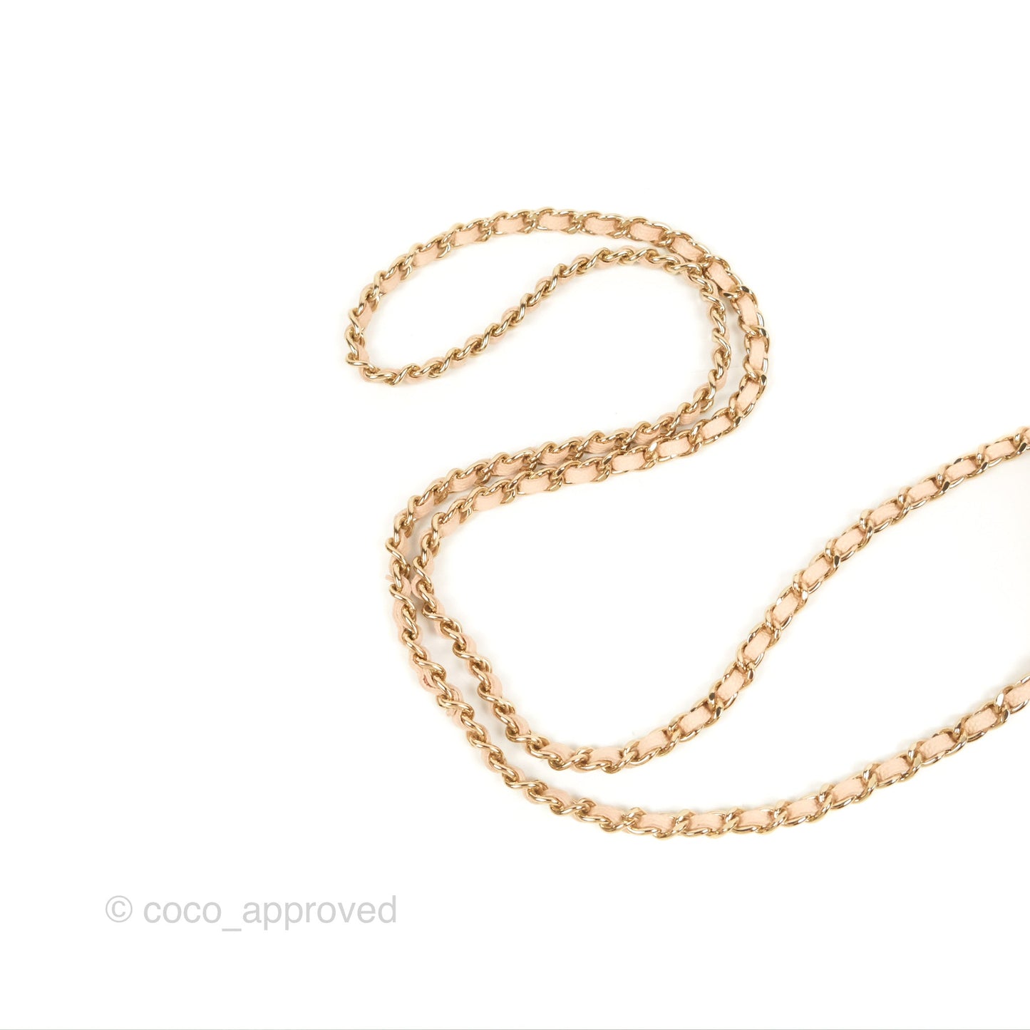 Chanel Mini Vanity With Chain Beige Pink Caviar Gold Hardware