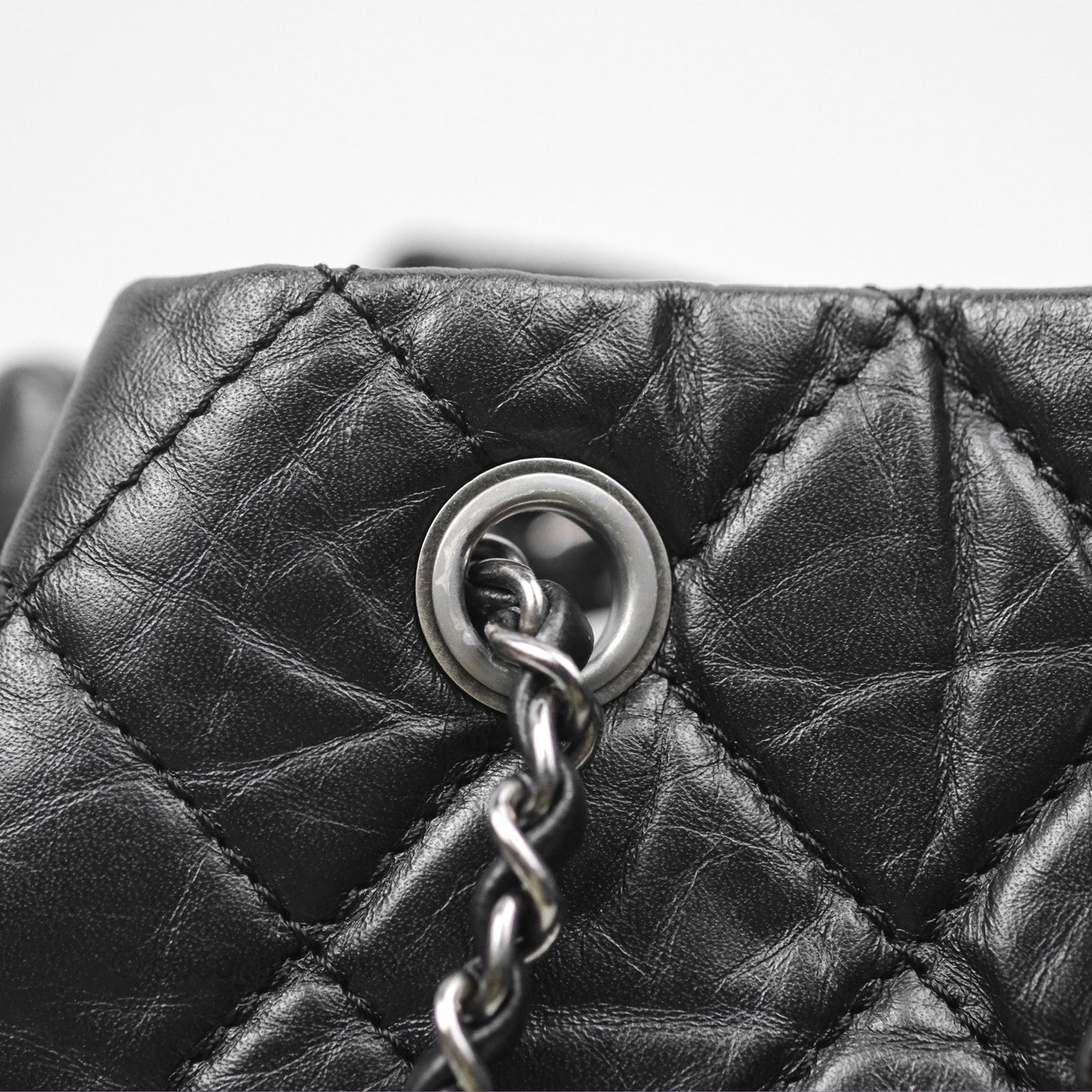 Chanel Small Gabrielle Backpack Black Aged Calfskin