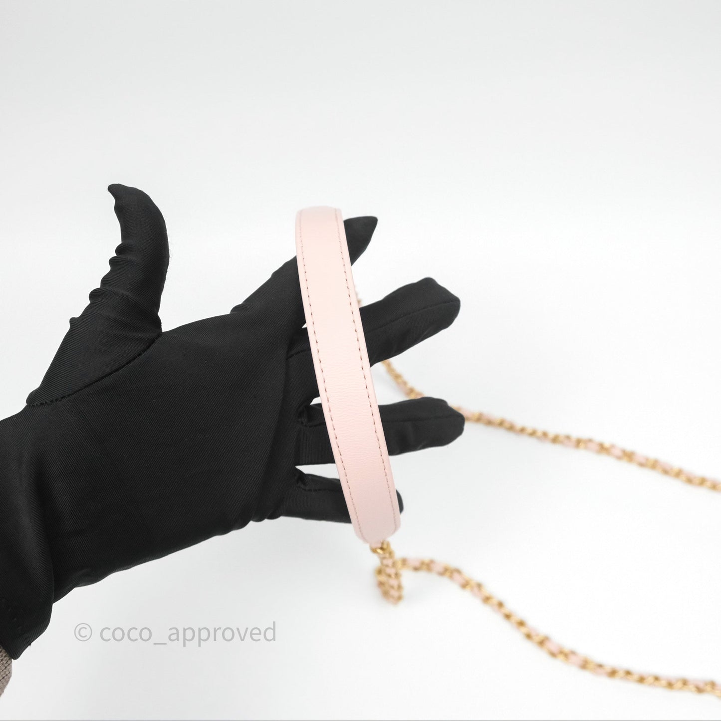 Chanel Top Handle Flap Bag Pink Lambskin Aged Gold Hardware 23S