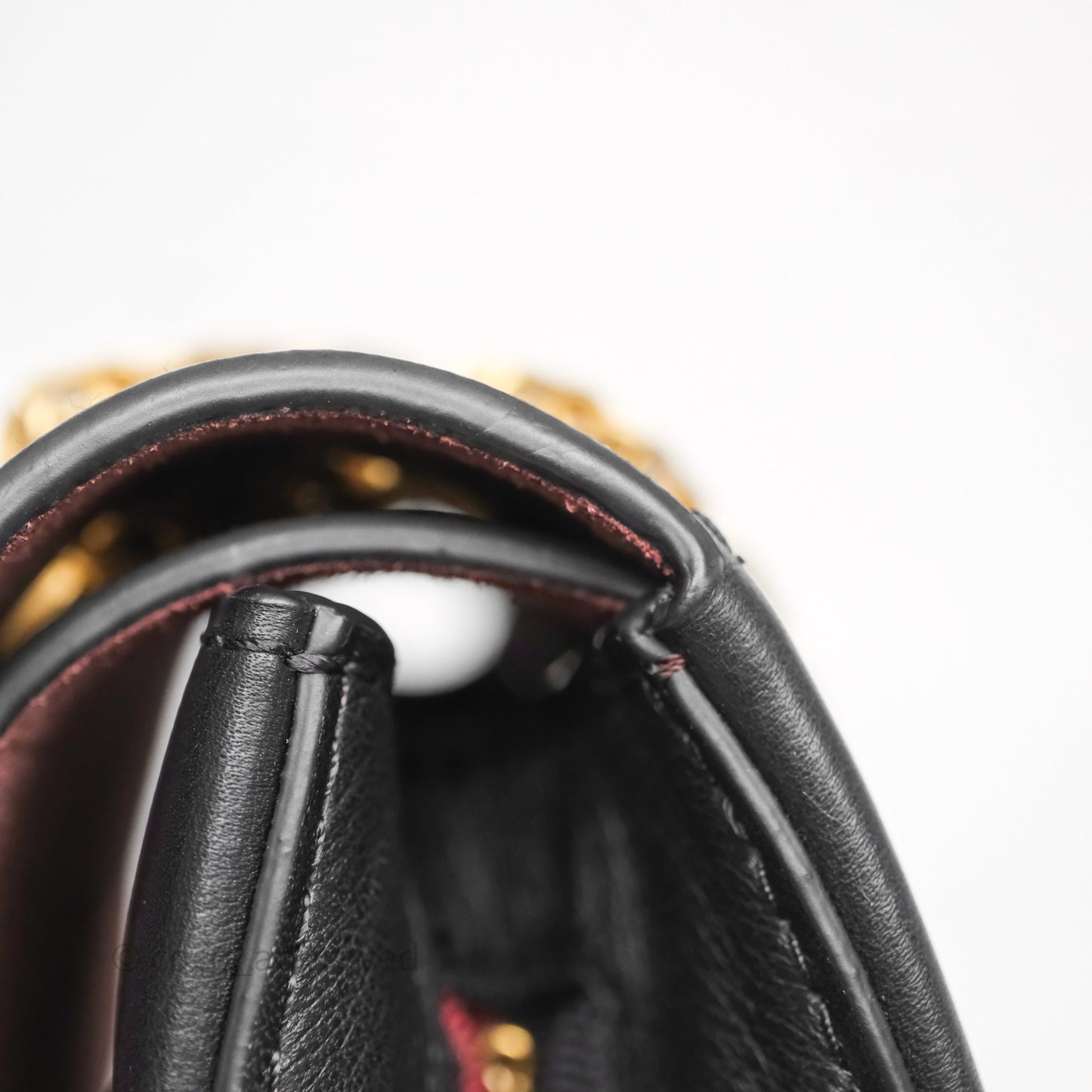 Chanel Paris-Hamburg Charm Nude Reissue 2.55 Medallion Flap 226 Black Calfskin