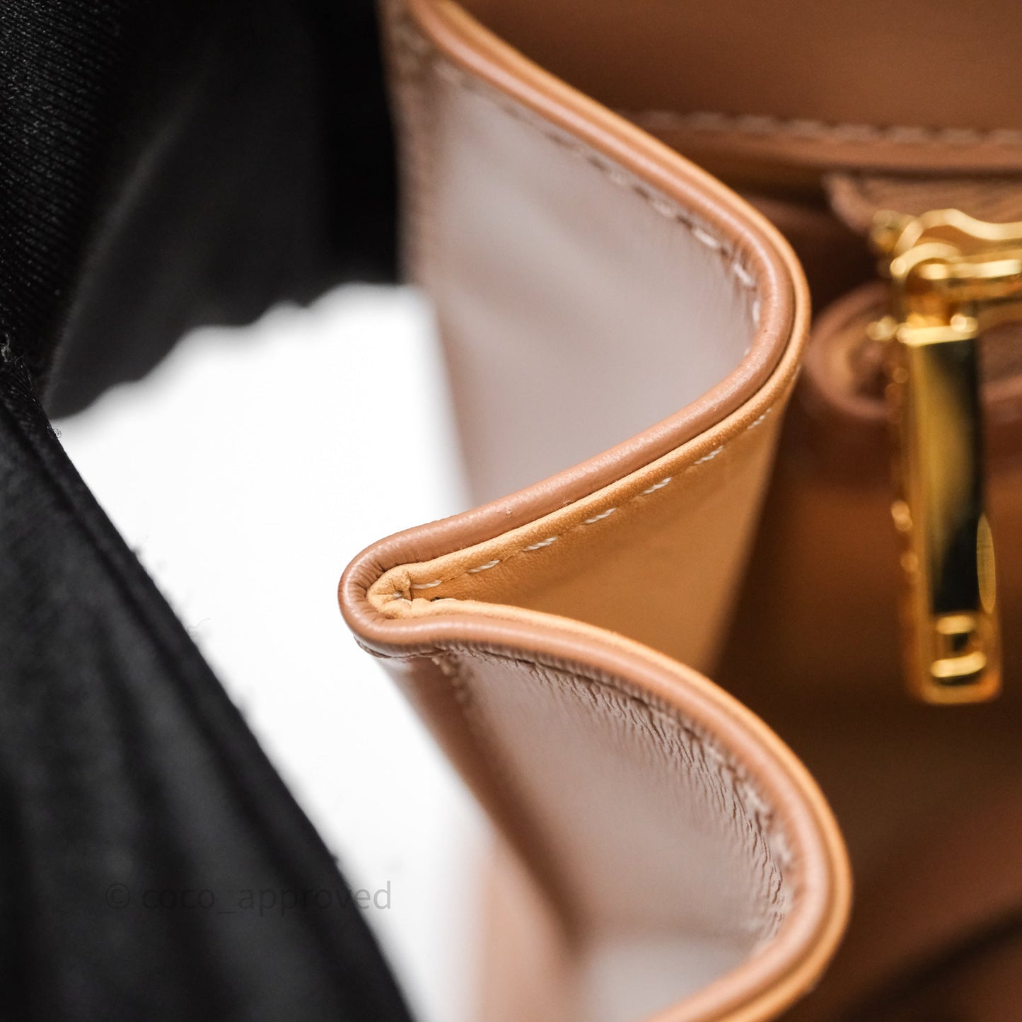 Delvaux Brillant PM Tender Beige Box Calf