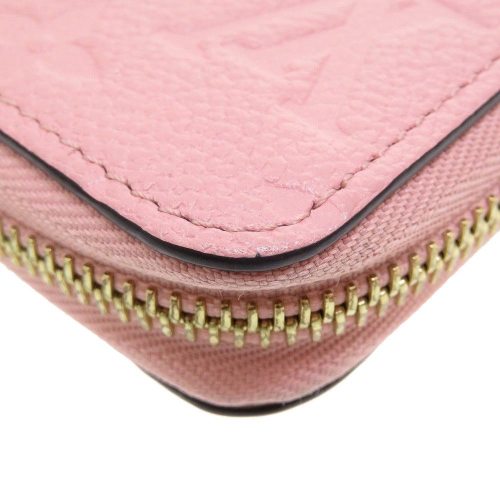 LOUIS VUITTON Long Wallet Purse M64090 Monogram Ann Platt Rose poodle Zip Around Monogram Unplant Zippy wallet Women