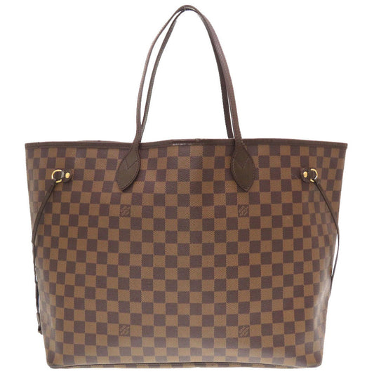 LOUIS VUITTON Tote Bag N51106 Damier canvas Brown Damier Ebene Neverfull GM Women