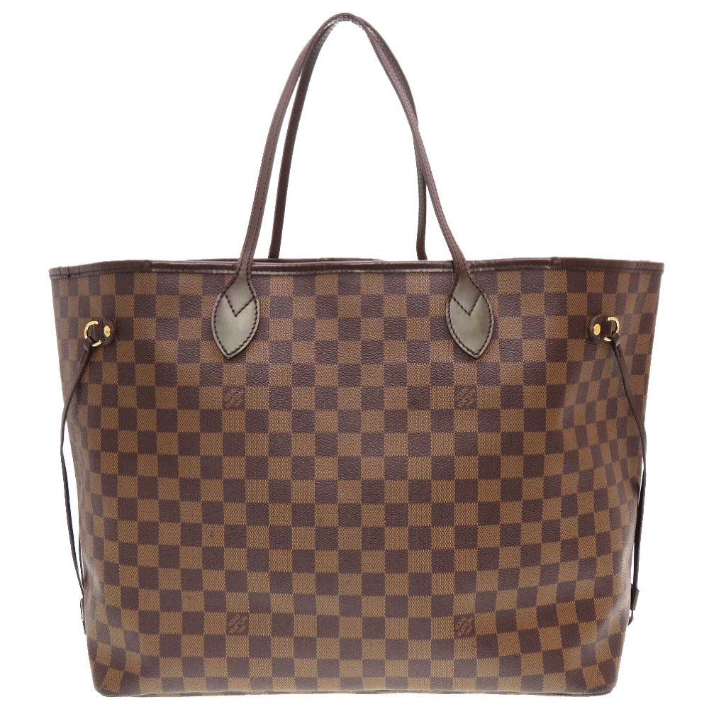 LOUIS VUITTON Tote Bag N51106 Damier canvas Brown Damier Ebene Neverfull GM Women
