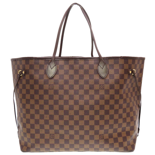 LOUIS VUITTON Tote Bag N51106 Damier canvas Brown Damier Ebene Neverfull GM Women