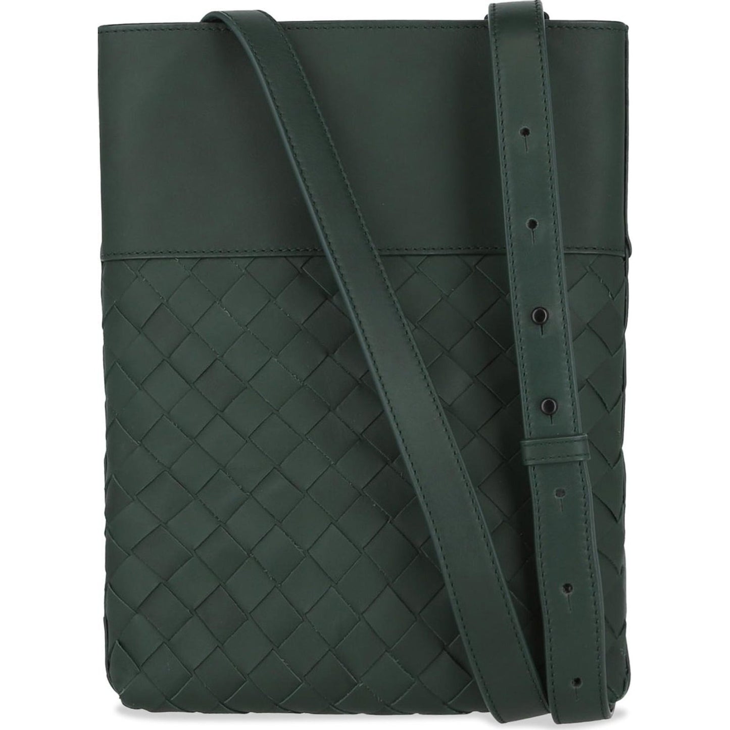 Luxury Bottega Veneta Intrecciato Leather Crossbody Bag