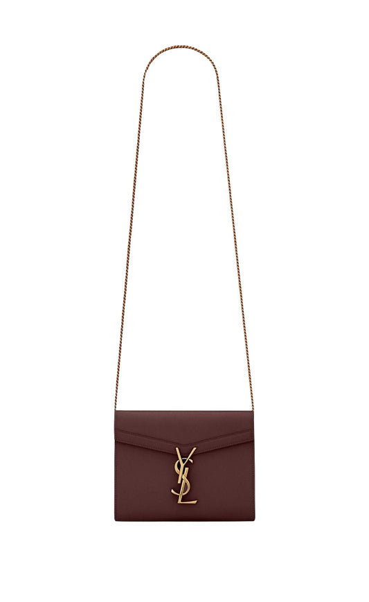 Luxury Saint Laurent Women's Ysl C.wall(353)Cass. Grain De in 6475 | 635023BOWAW6475